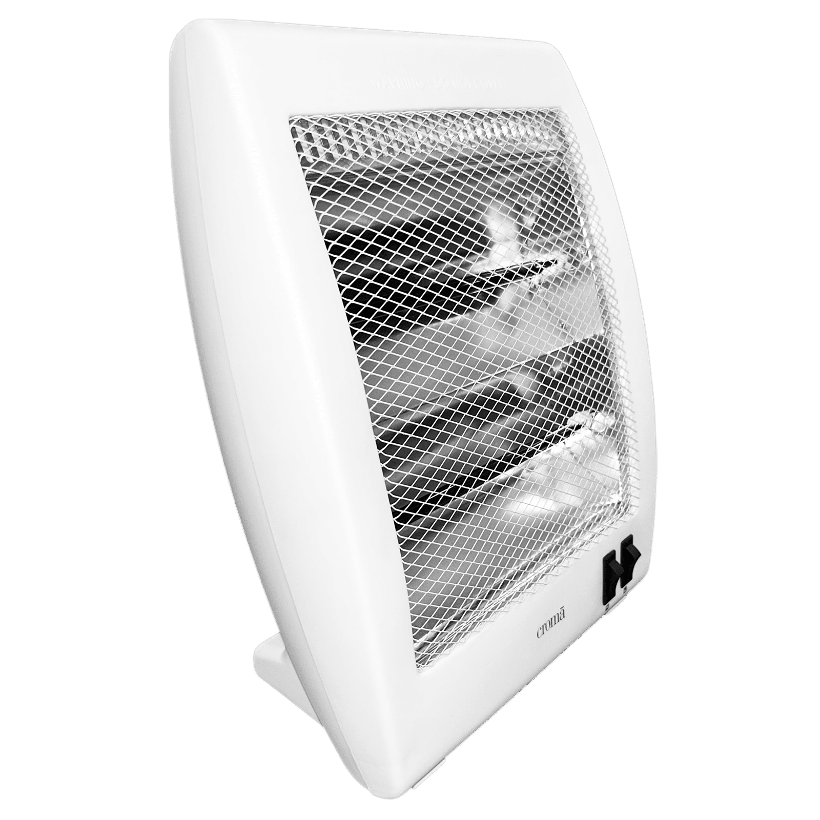 Croma 800W Halogen Room Heater with 2 Heating Modes (Tip-over Switch, White)_6