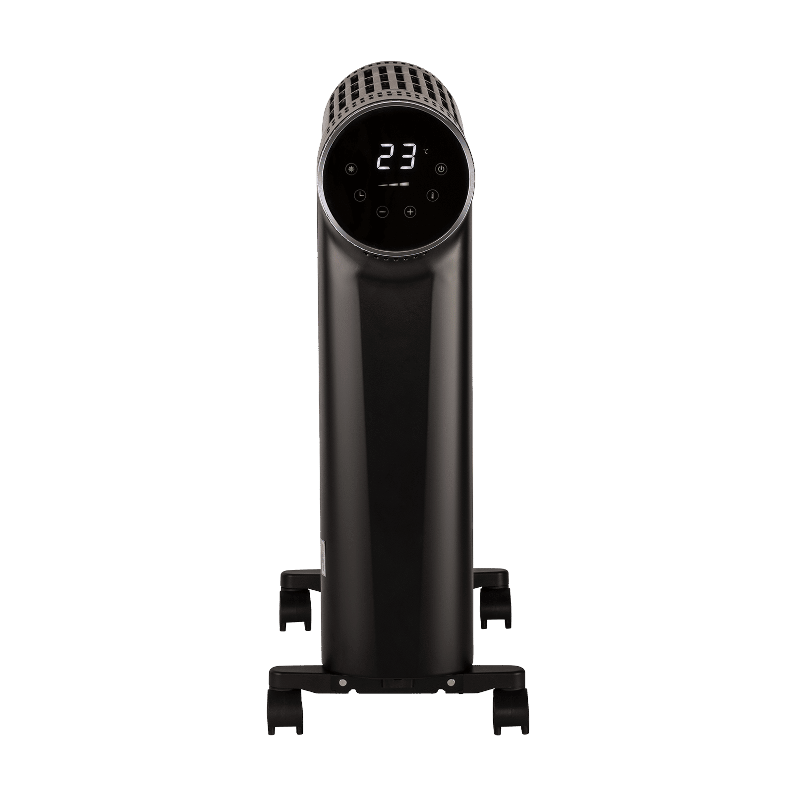 Russell Hobbs HeatIQ 2500W Digital Oil Filled Radiator Room Heater with 10 Fins Enclosed Design (LED Touch Screen & Remote Control , Black)_1