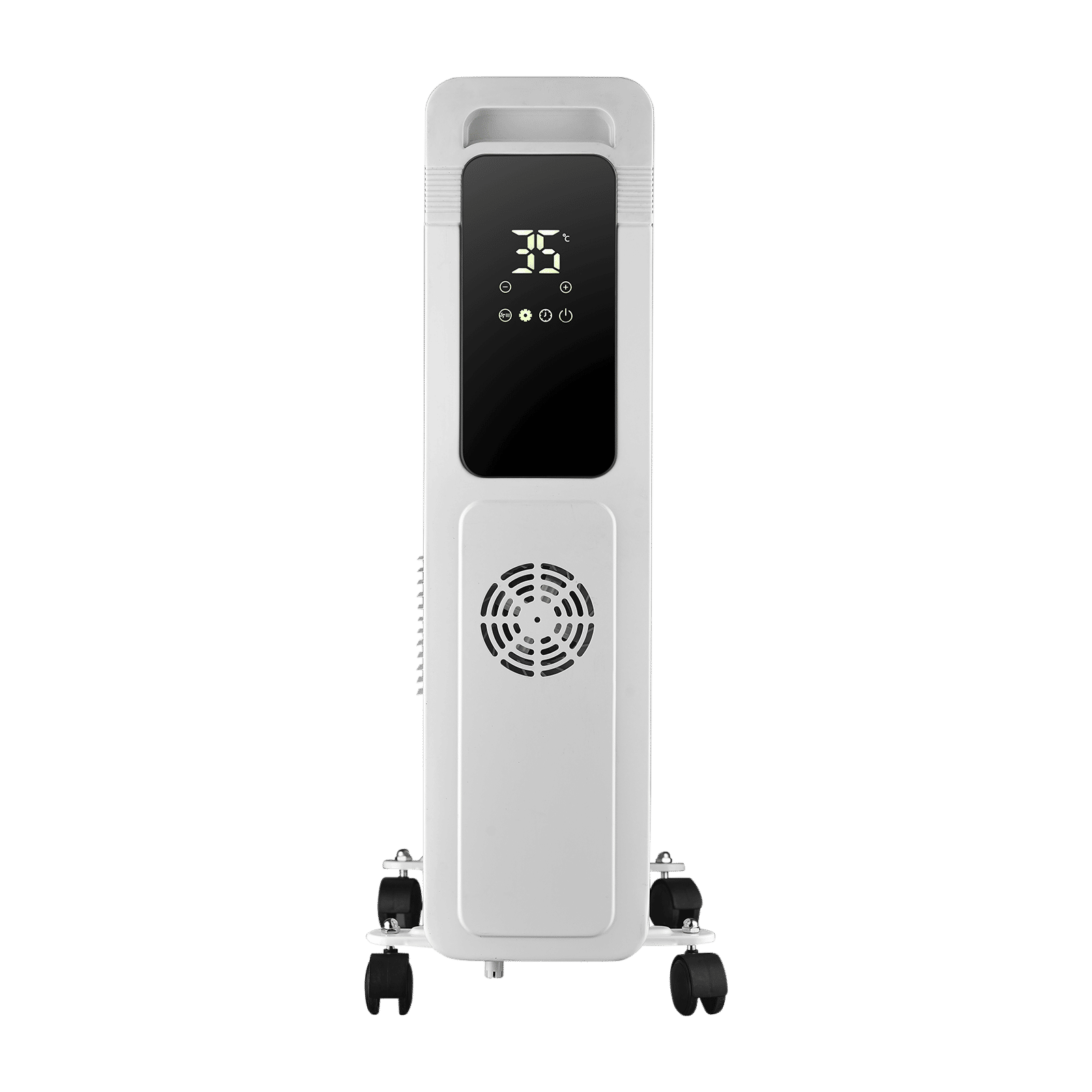 Russell Hobbs ROR13DF 2900W Oil Filled Radiator Room Heater 13 Radiating Heating Fins (Wide Temperature Range, Black) Russell Hobbs ROR13DF 2900W Oil Filled Radiator Room Heater 13 Radiating Heating Fins (Wide Temperature Range, Black)_1