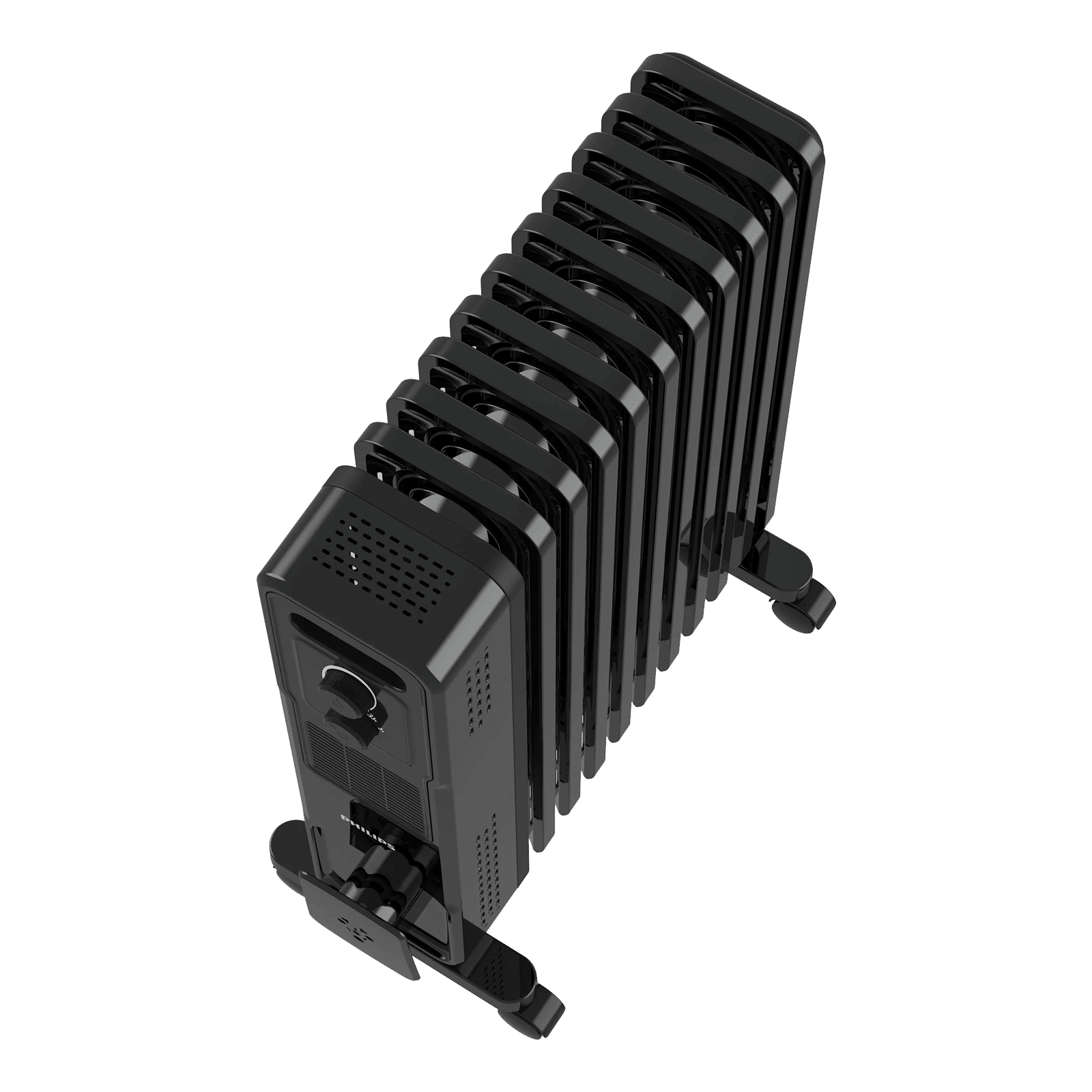 Philips CX301101 2900W Oil Filled Radiator Room Heater with Adjustable Thermostat (Tilt Protection, Black)_4