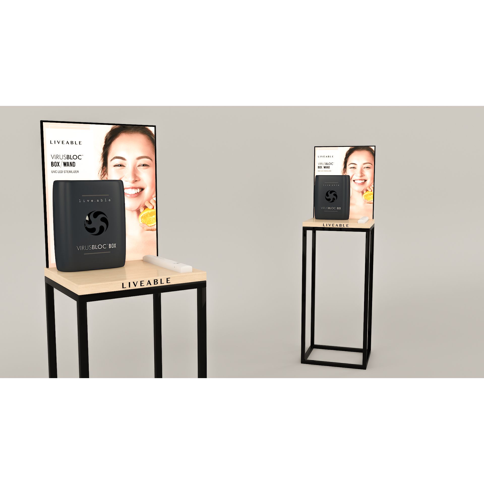 Liveable Virusbloc UVC Box  (90 Seconds Disinfection Time, VBUVC002, Black)_10