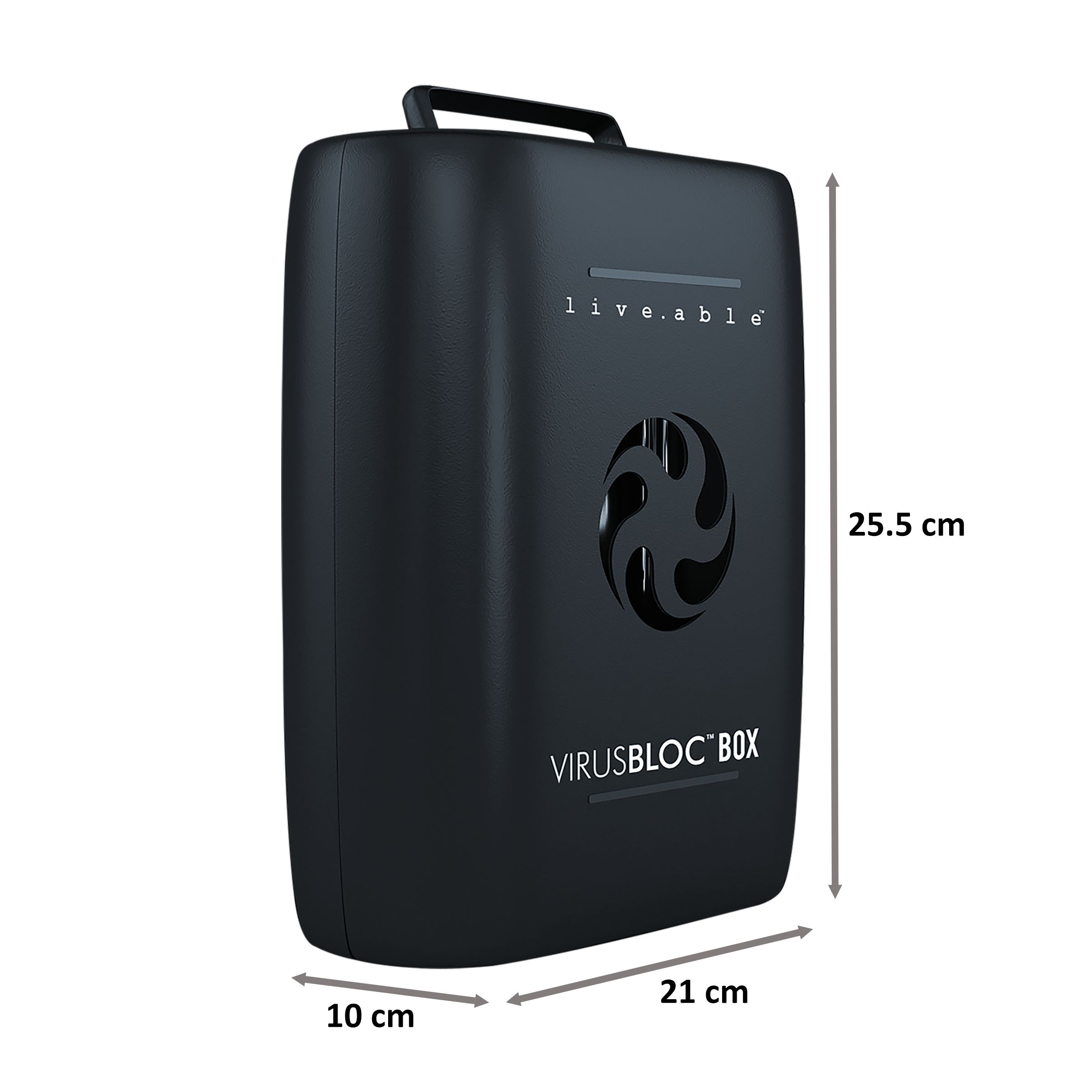 Liveable Virusbloc UVC Box  (90 Seconds Disinfection Time, VBUVC002, Black)_2
