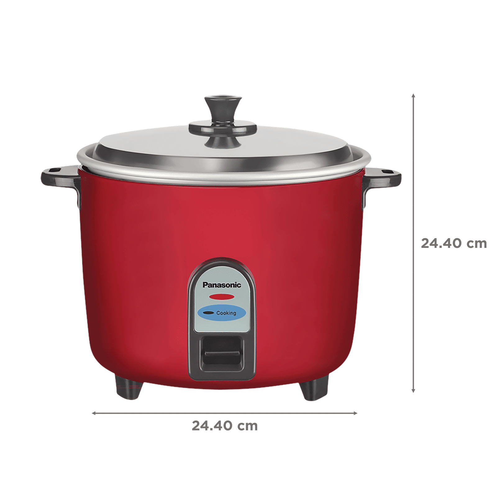 Panasonic Power Saving Series 0.6 Litre Electric Rice Cooker with Auto Shut Off (Metallic Burgundy) Panasonic Power Saving Series 0.6 Litre Electric Rice Cooker with Auto Shut Off (Metallic Burgundy)_2