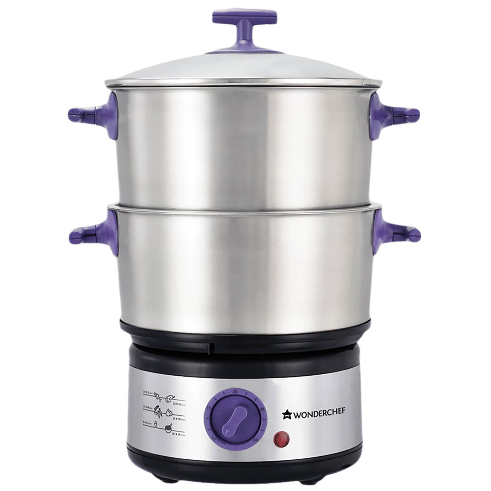 WONDERCHEF Nutri 5 Litre Electric Egg Boiler with Timer Function (Silver) WONDERCHEF Nutri 5 Litre Electric Egg Boiler with Timer Function (Silver)_1