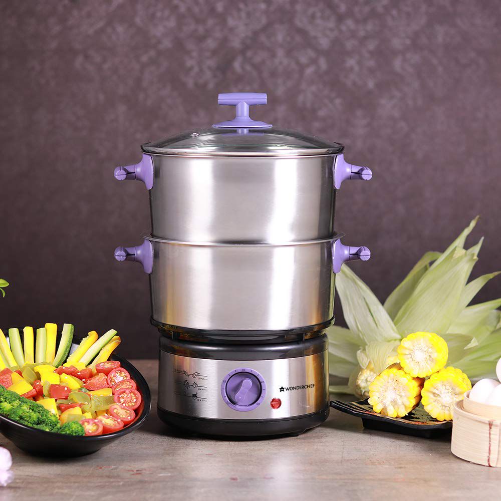 WONDERCHEF Nutri 5 Litre Electric Egg Boiler with Timer Function (Silver) WONDERCHEF Nutri 5 Litre Electric Egg Boiler with Timer Function (Silver)_6