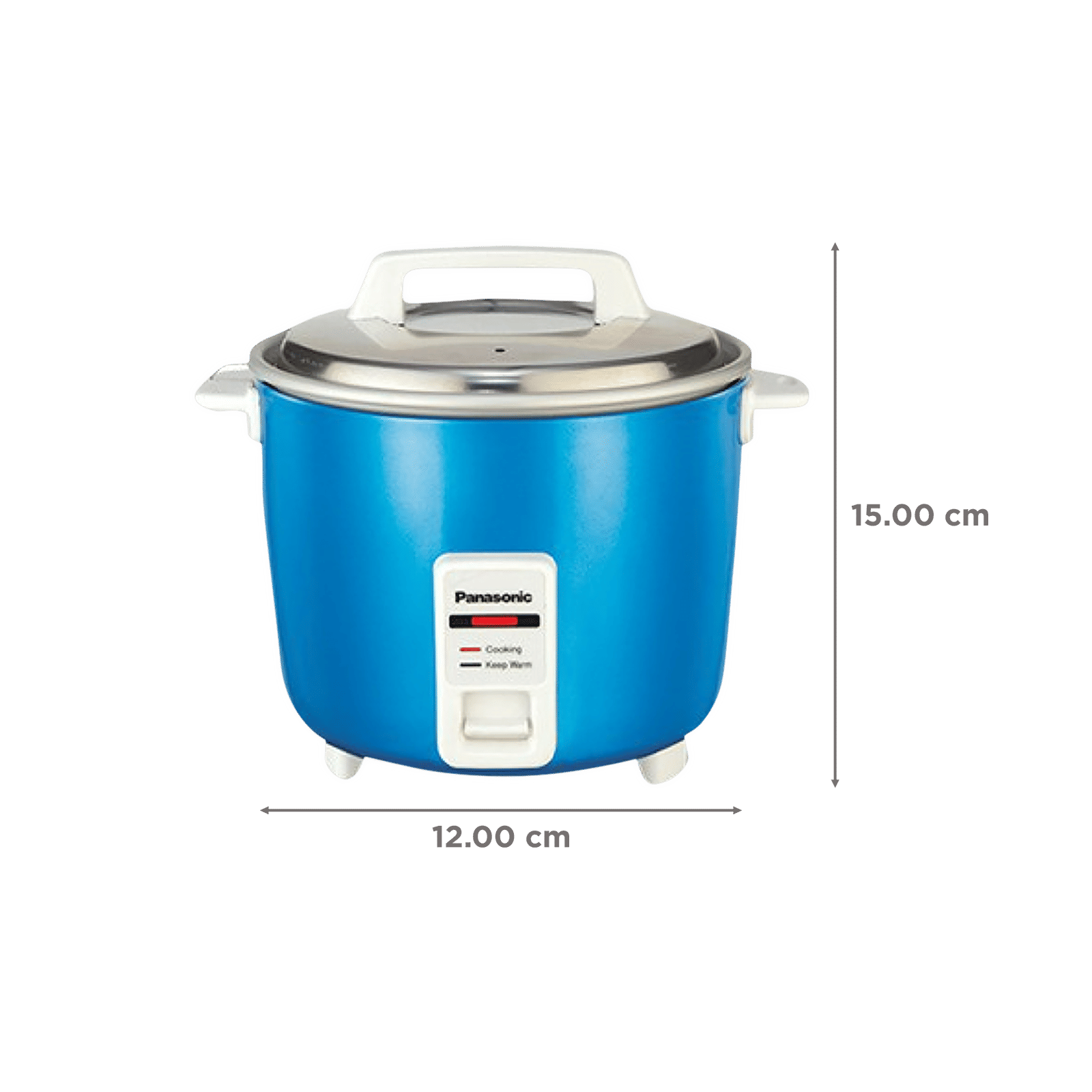 Panasonic Warmer Series 1 Litre Electric Rice Cooker with Keep Warm Function (Blue)_2