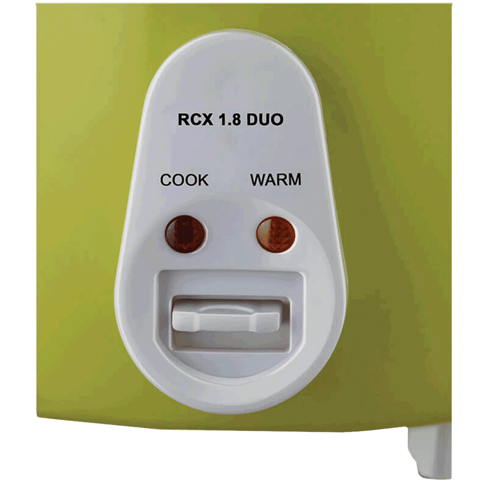 BAJAJ RCX Duo 1.8 Litre Electric Rice Cooker (Lime Green)_4