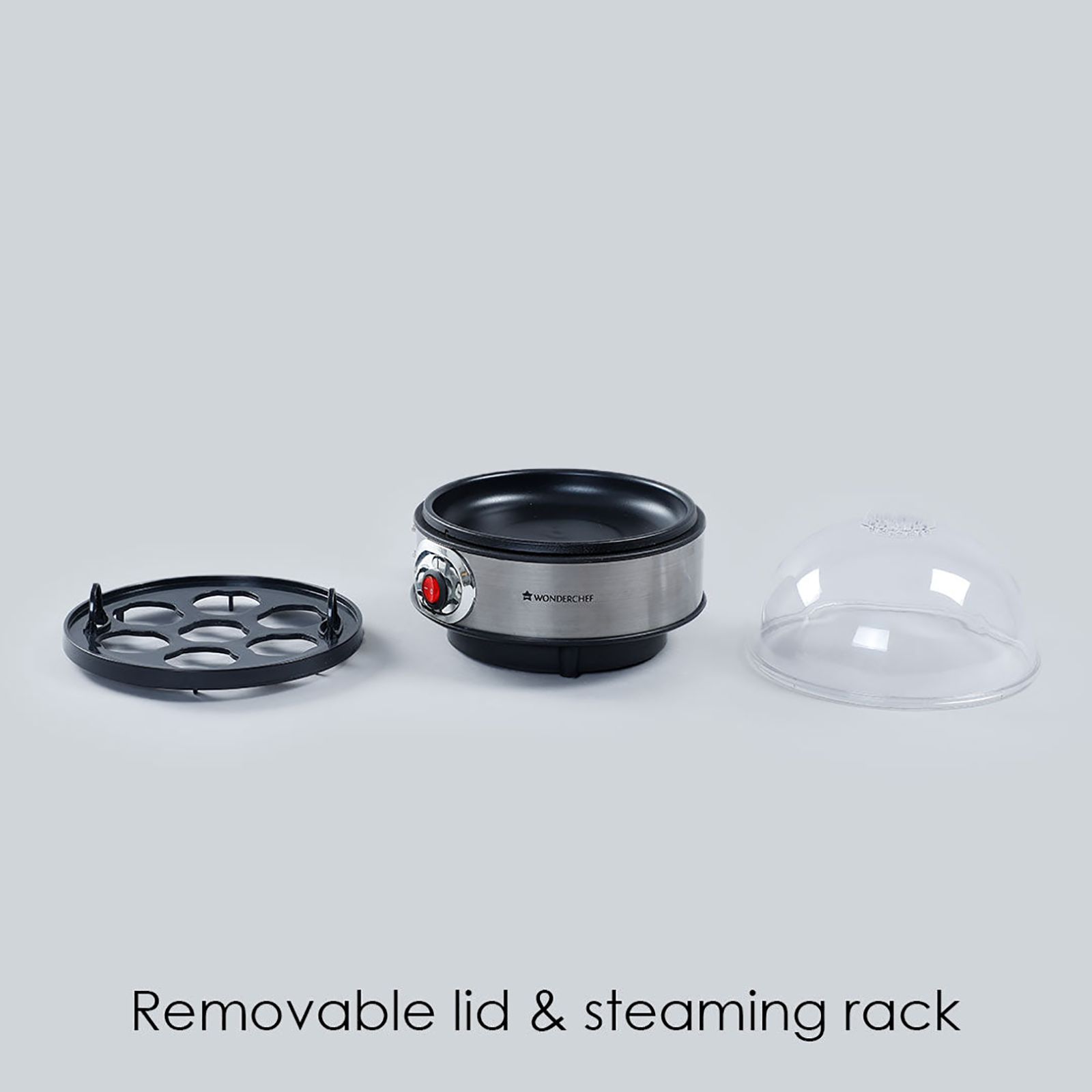 WONDERCHEF 7 Egg Electric Egg Boiler with Auto Shut Off (Silver)_9