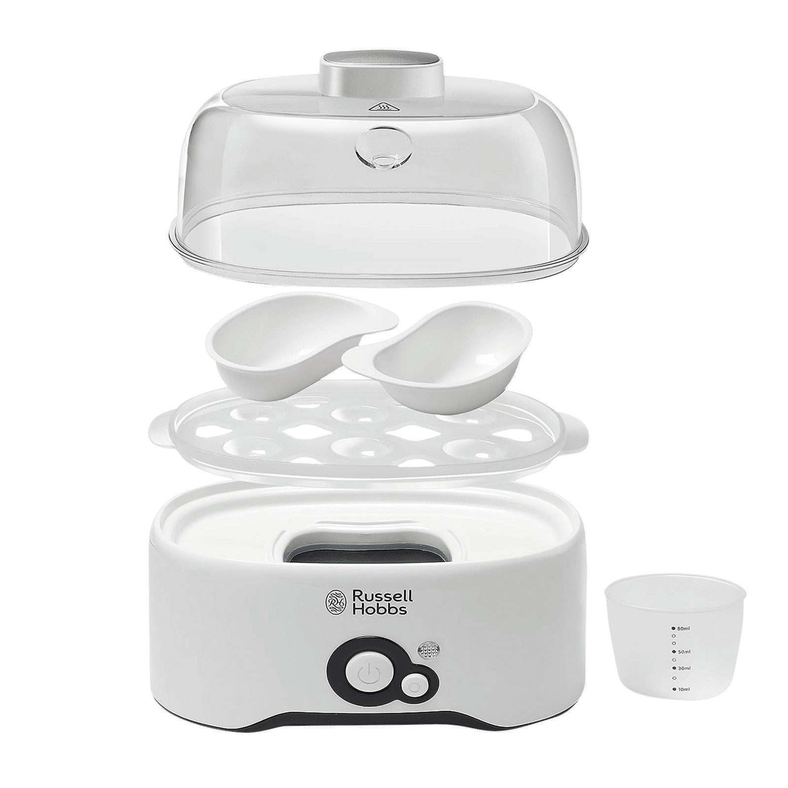 Russell Hobbs REG300 8 Egg Electric Egg Cooker with Non-Stick Coating (White)_5
