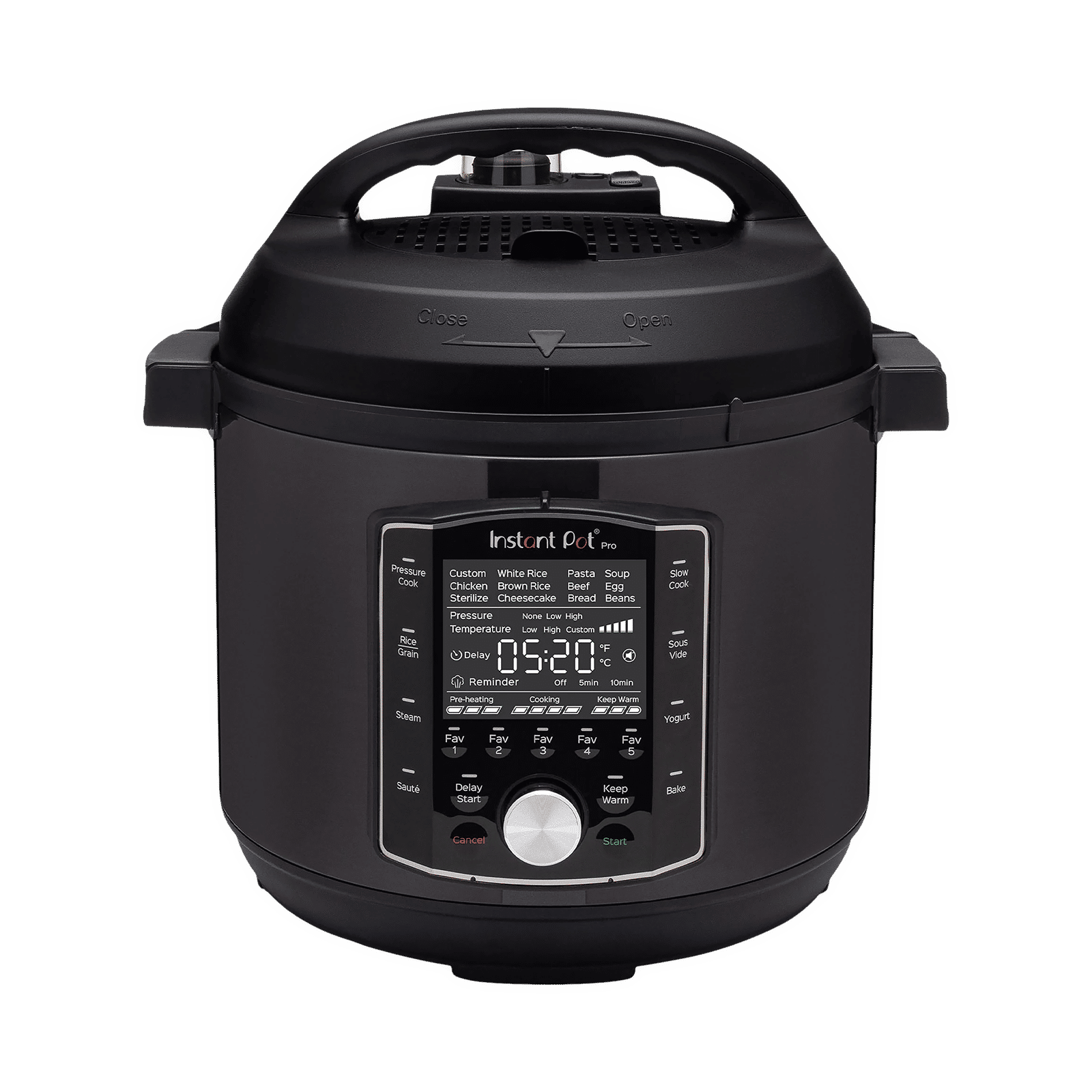 Instant Pot Pro 5.35 Litre Electric Multi Pot Cooker with Keep Warm Function (Black) Instant Pot Pro 5.35 Litre Electric Multi Pot Cooker with Keep Warm Function (Black)_1