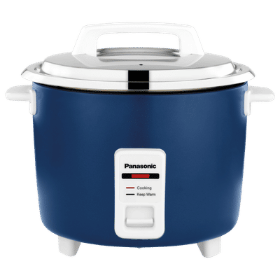 Panasonic SR-WA18H(SB) 1.8 Litre Electric Rice Cooker with Keep Warm Function (Blue)