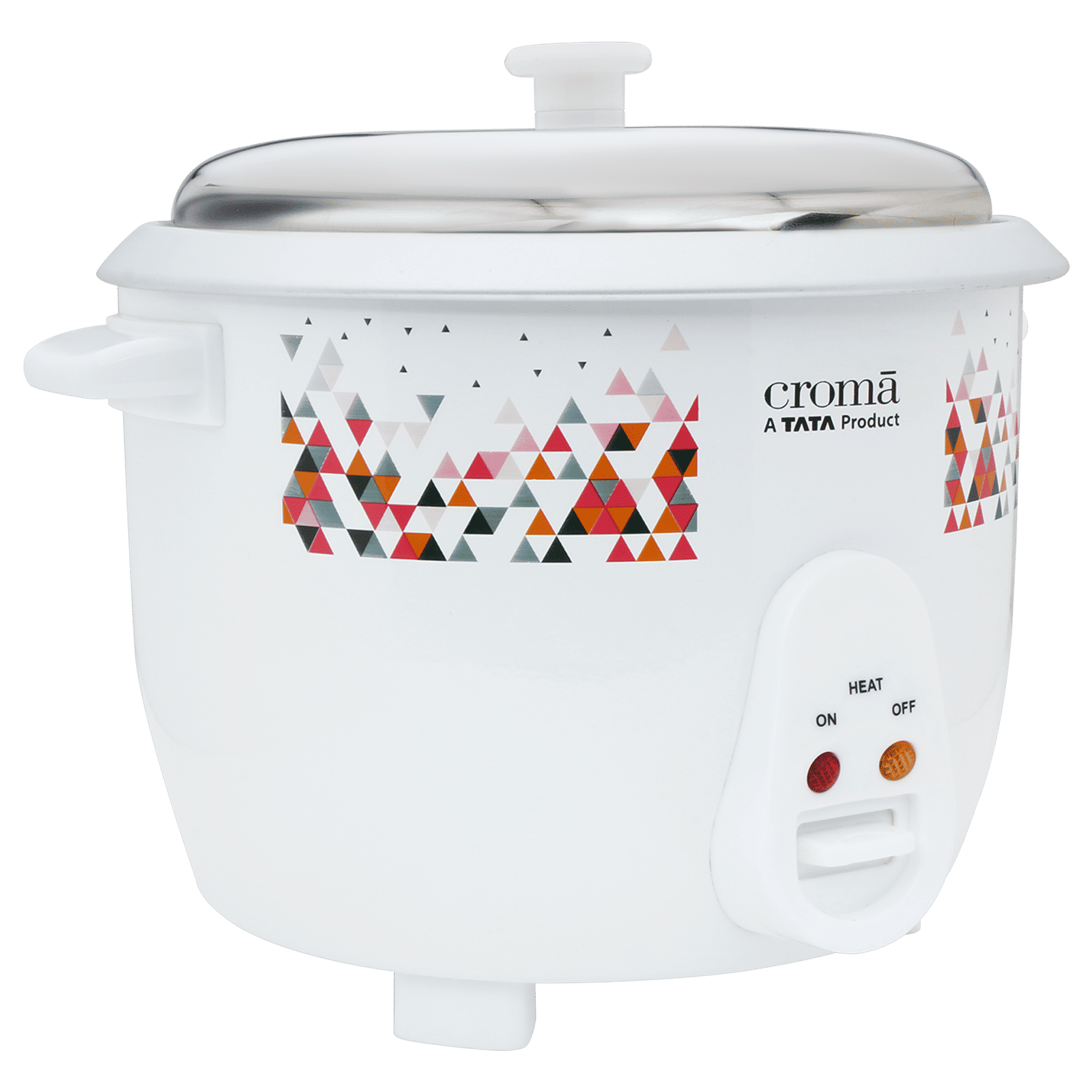 Croma 1.8 Litre Electric Rice Cooker with Keep Warm Function (White)_4
