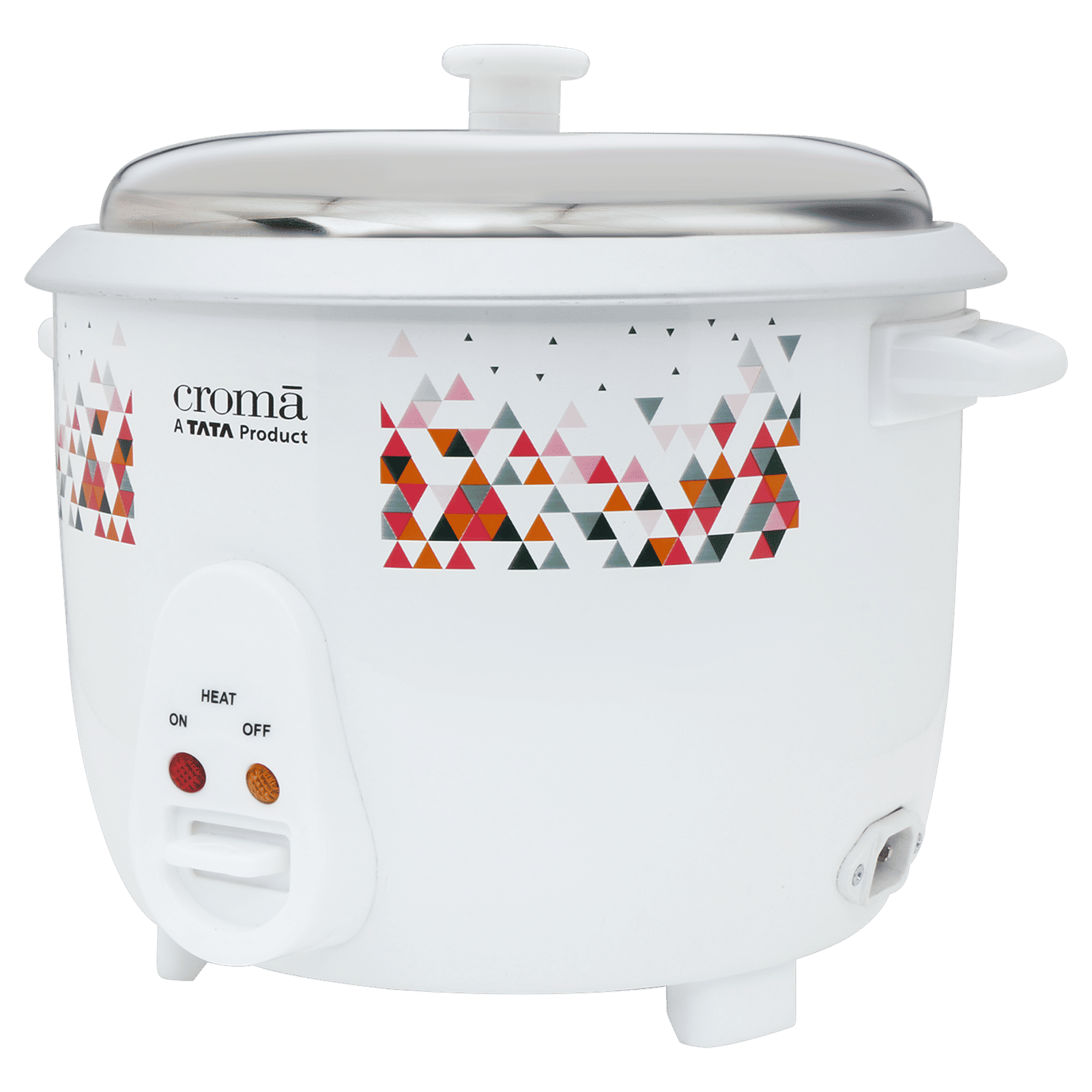 Croma 1.8 Litre Electric Rice Cooker with Keep Warm Function (White)_5