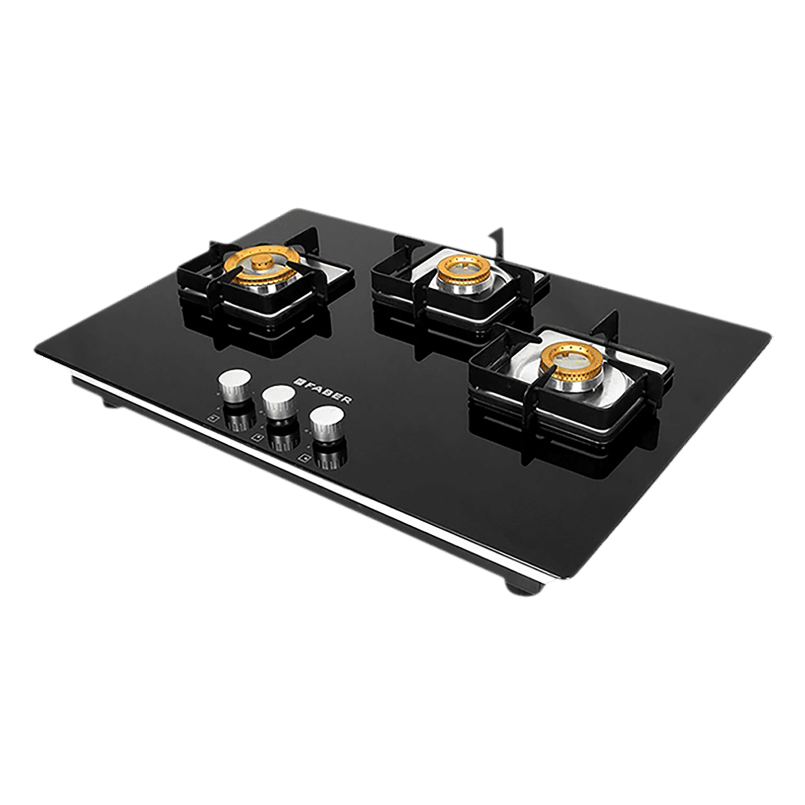 Faber HTG 753 CRS BR CI Tempered Glass Top 3 Burner Automatic Hob (High Quality Knob, Black) Faber HTG 753 CRS BR CI Tempered Glass Top 3 Burner Automatic Hob (High Quality Knob, Black)_11