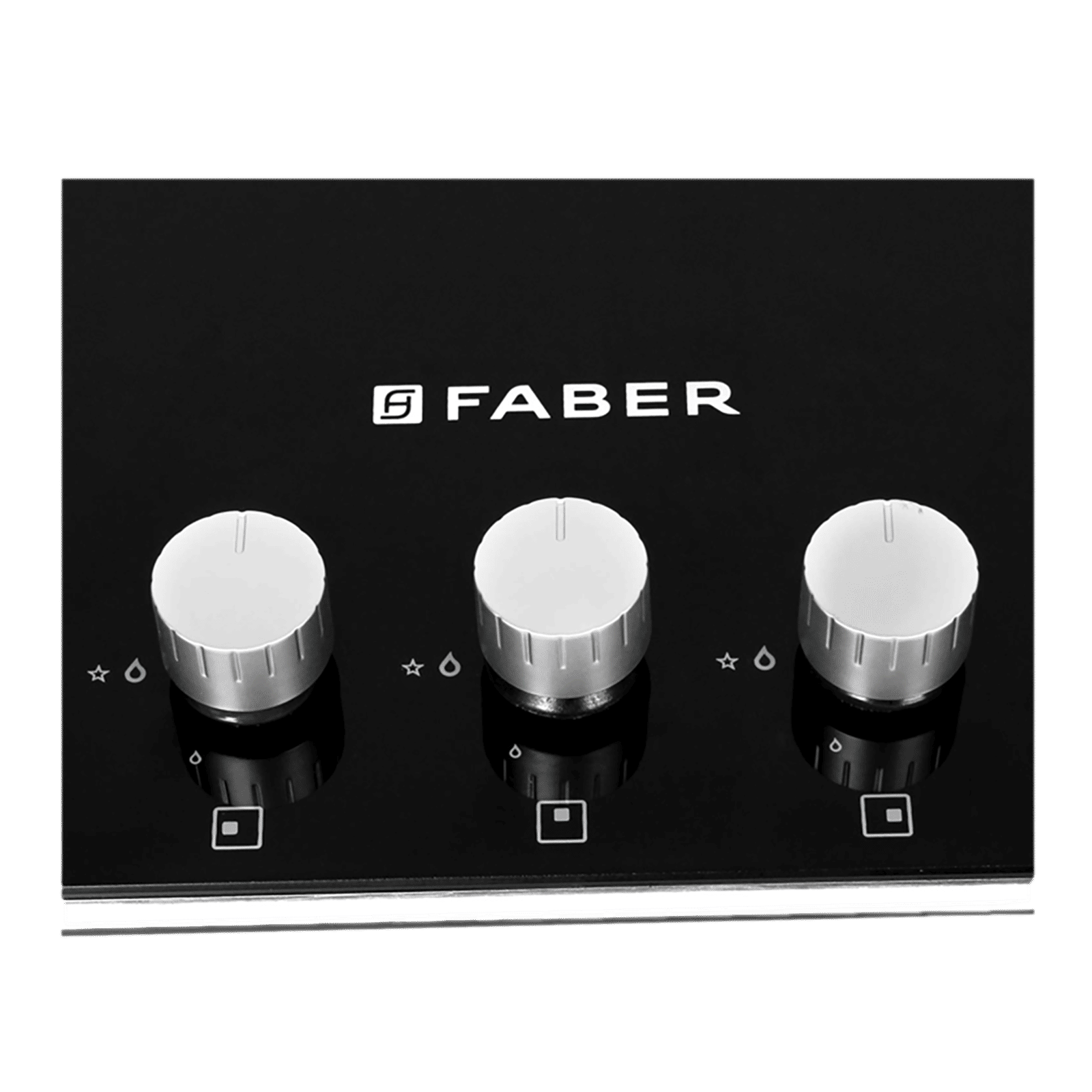 Faber HTG 753 CRS BR CI Tempered Glass Top 3 Burner Automatic Hob (High Quality Knob, Black) Faber HTG 753 CRS BR CI Tempered Glass Top 3 Burner Automatic Hob (High Quality Knob, Black)_5