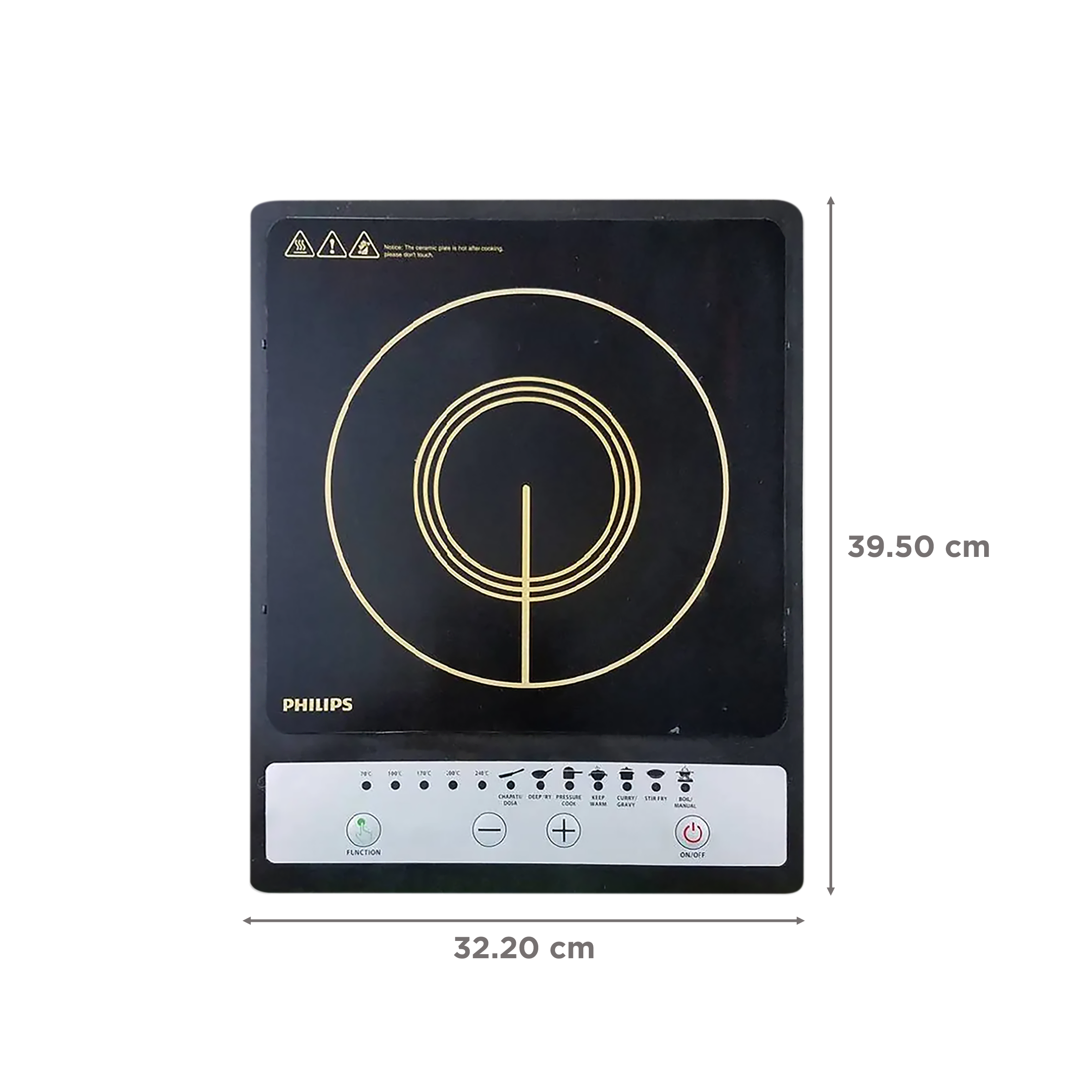 PHILIPS Daily Collection 1500W Single Induction Cooktop with Multiple Cooking Modes PHILIPS Daily Collection 1500W Single Induction Cooktop with Multiple Cooking Modes_2
