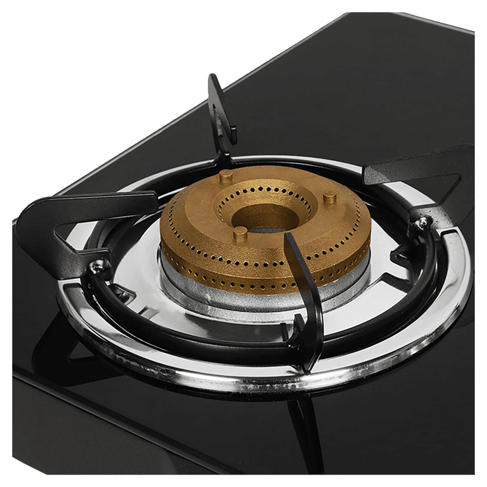 Faber Jumbo 3BB BK Toughened Glass Top 3 Burner Manual Gas Stove (Corrosion Resistance, Black)_4