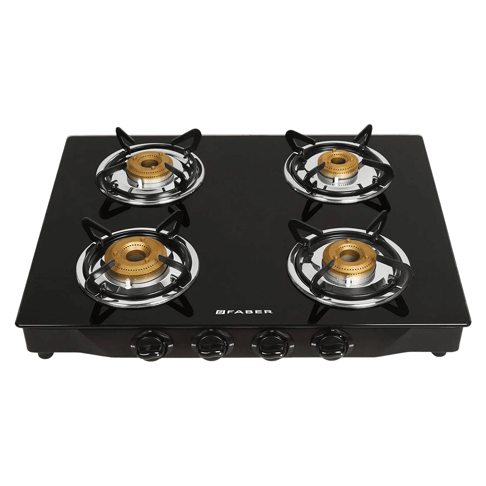 Faber Jumbo 4BB BK AI Toughened Glass Top 4 Burner Automatic Gas Stove (Corrosion Resistance, Black) Faber Jumbo 4BB BK AI Toughened Glass Top 4 Burner Automatic Gas Stove (Corrosion Resistance, Black)_7