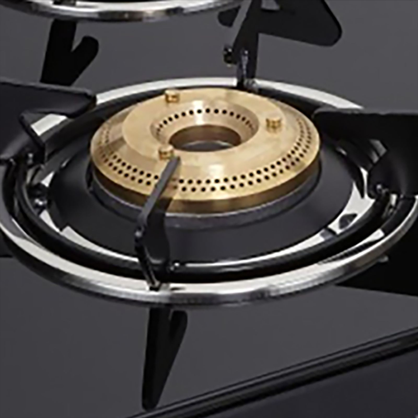 Elica Patio ICT 469 BLK DT SE Toughened Glass Top 4 Burner Manual Gas Stove (Corrosion Resistance, Black) Elica Patio ICT 469 BLK DT SE Toughened Glass Top 4 Burner Manual Gas Stove (Corrosion Resistance, Black)_4