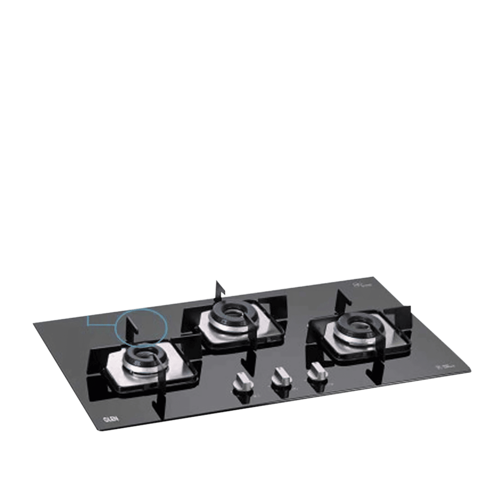 Glen 1073 SQ IN Toughened Glass Top 3 Burner Automatic Electric Hob (Sturdy Pan Support, Black) Glen 1073 SQ IN Toughened Glass Top 3 Burner Automatic Electric Hob (Sturdy Pan Support, Black)_12