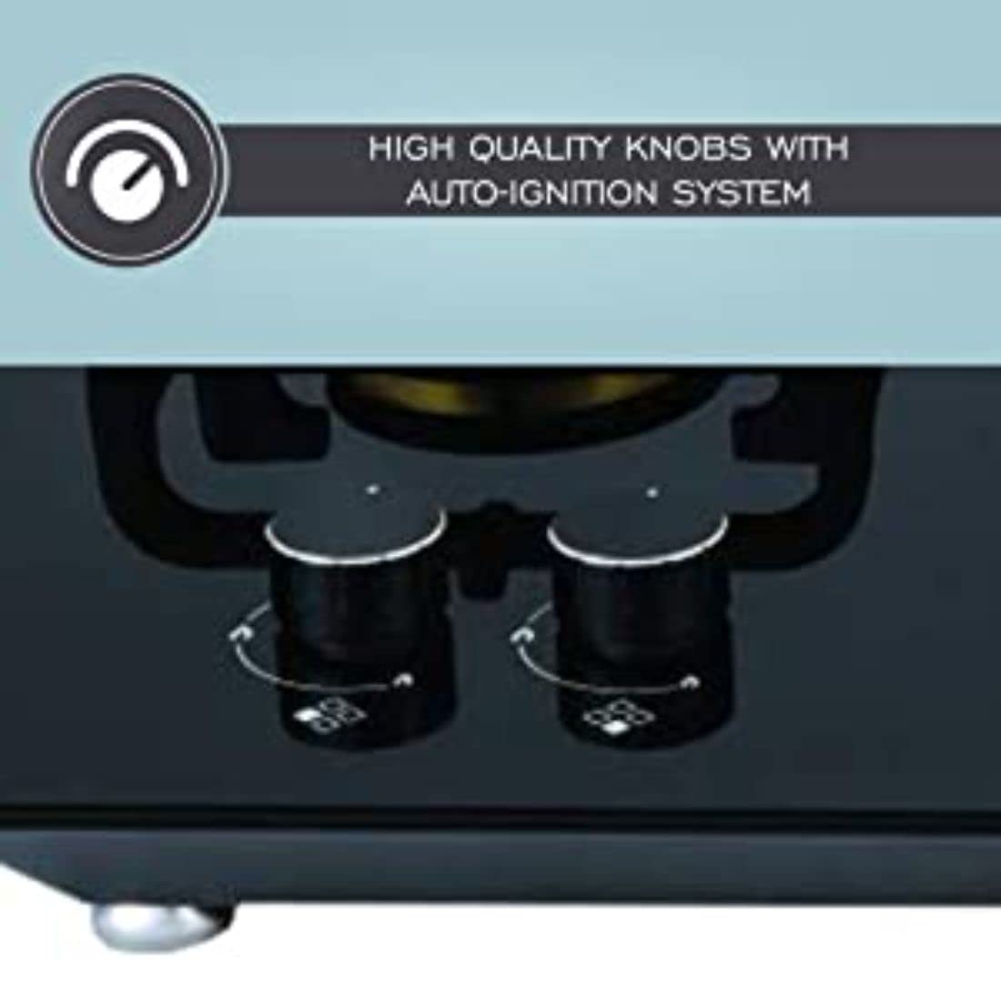 Elica Flexi Pro FB 4B 70 MT DX Glass Top 4 Burner Automatic Hob (Round Metallic Knob, Black) Elica Flexi Pro FB 4B 70 MT DX Glass Top 4 Burner Automatic Hob (Round Metallic Knob, Black)_12