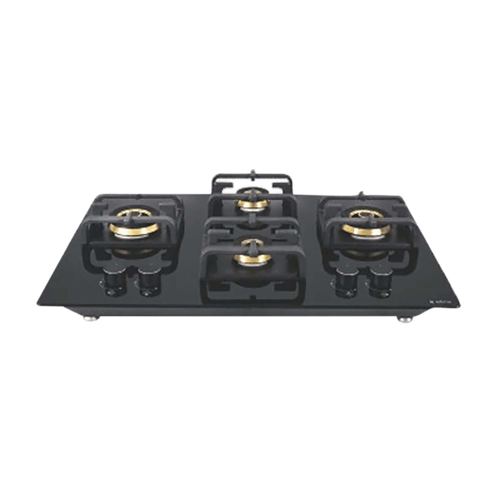 Elica Flexi Pro FB 4B 70 MT DX Glass Top 4 Burner Automatic Hob (Round Metallic Knob, Black) Elica Flexi Pro FB 4B 70 MT DX Glass Top 4 Burner Automatic Hob (Round Metallic Knob, Black)_6