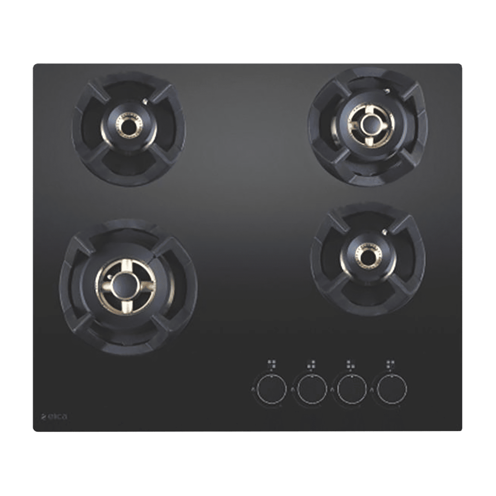Elica CLASSIC FLEXI FB MFC 4B 60 MT Toughened Glass Top 4 Burner Automatic Electric Hob (Round Metallic Knob, Black) Elica CLASSIC FLEXI FB MFC 4B 60 MT Toughened Glass Top 4 Burner Automatic Electric Hob (Round Metallic Knob, Black)_1