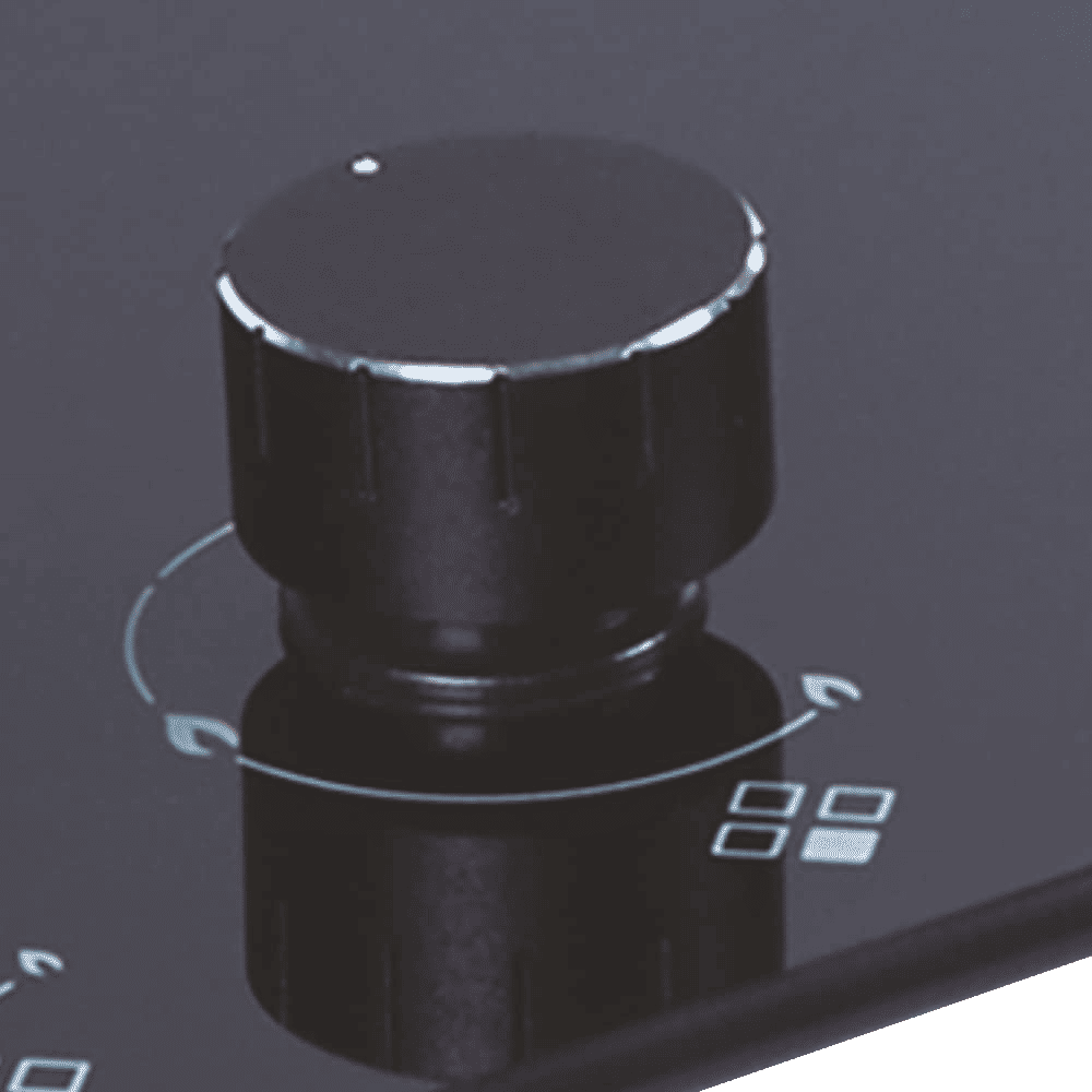 Elica CLASSIC FLEXI FB MFC 4B 70 MT Glass Top 4 Burner Automatic Electric Hob (Round Metallic Knob, Black) Elica CLASSIC FLEXI FB MFC 4B 70 MT Glass Top 4 Burner Automatic Electric Hob (Round Metallic Knob, Black)_5