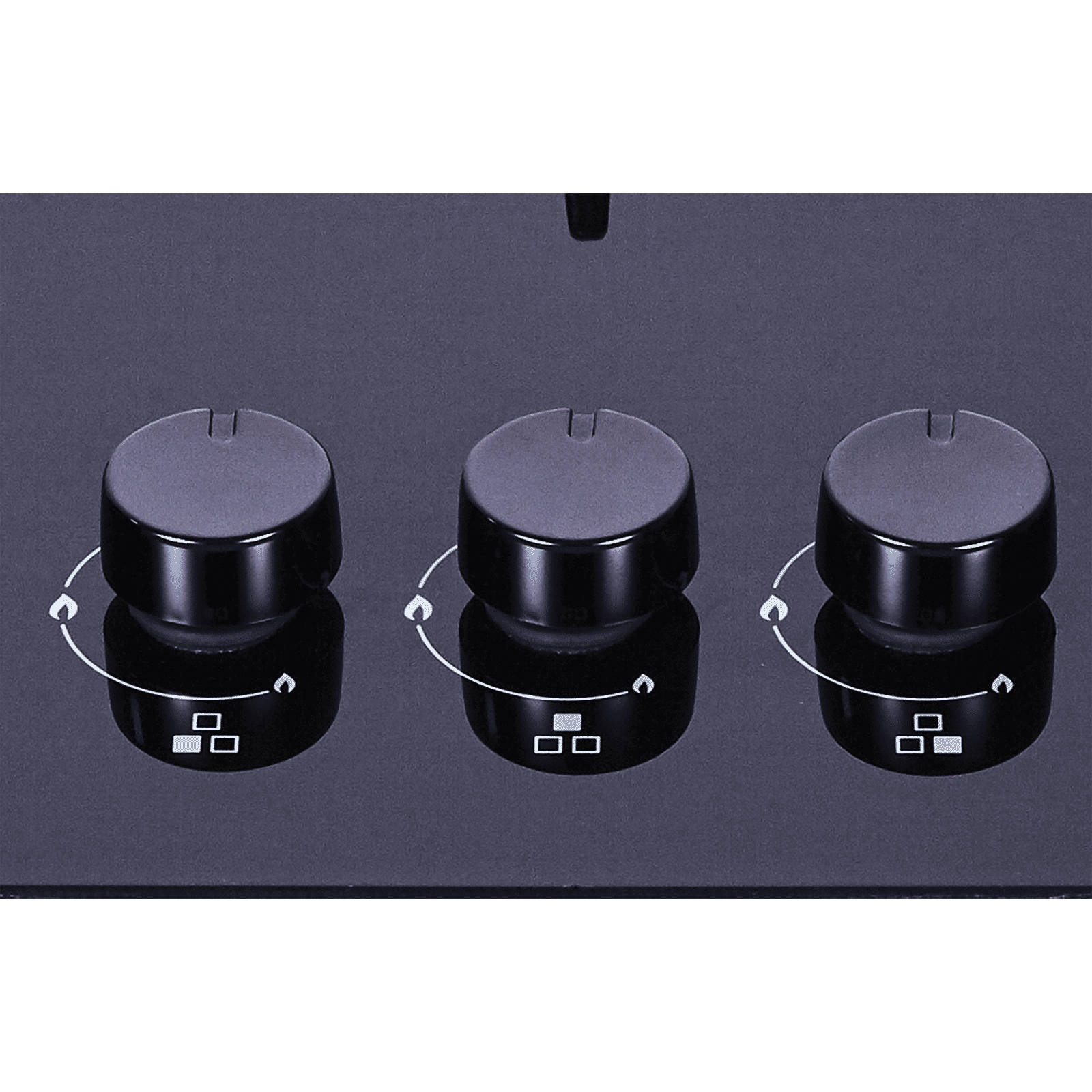 Elica FLEXI FB HCT 375 DX Toughened Glass Top 3 Burner Automatic Electric Hob (Cast Iron Grid, Black)_5
