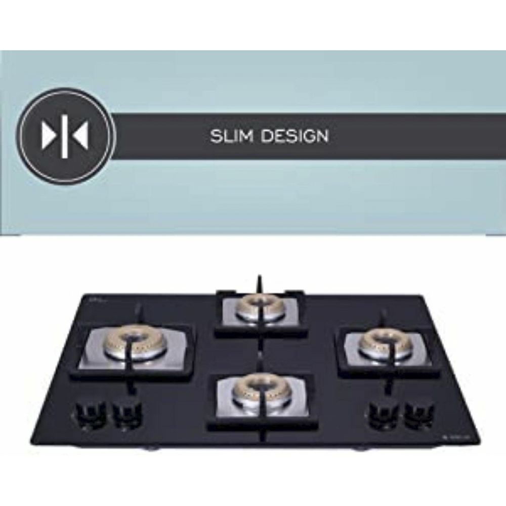 Elica FLEXI AB HCT 460 Glass Top 4 Burner Automatic Electric Hob (Multi Flame Control, Black) Elica FLEXI AB HCT 460 Glass Top 4 Burner Automatic Electric Hob (Multi Flame Control, Black)_8