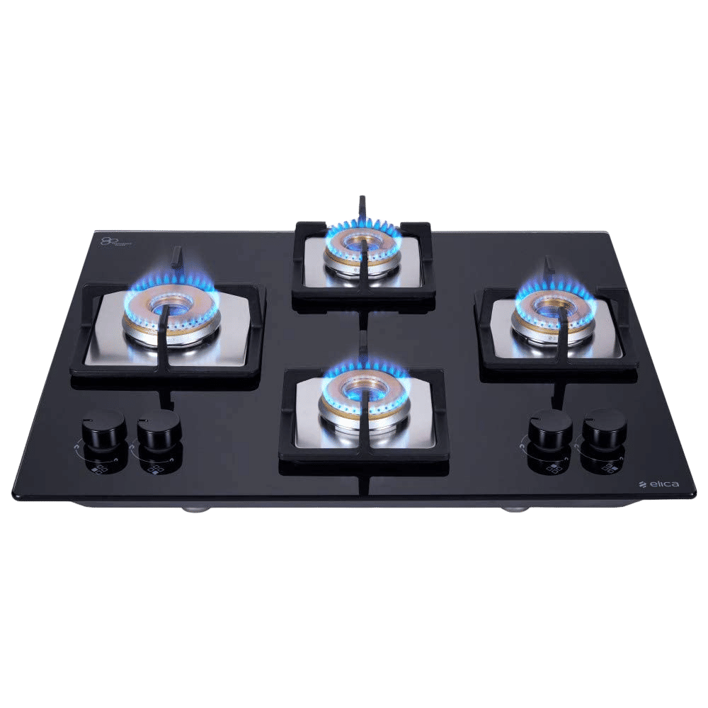 Elica FLEXI AB HCT 460 Glass Top 4 Burner Automatic Electric Hob (Multi Flame Control, Black) Elica FLEXI AB HCT 460 Glass Top 4 Burner Automatic Electric Hob (Multi Flame Control, Black)_5