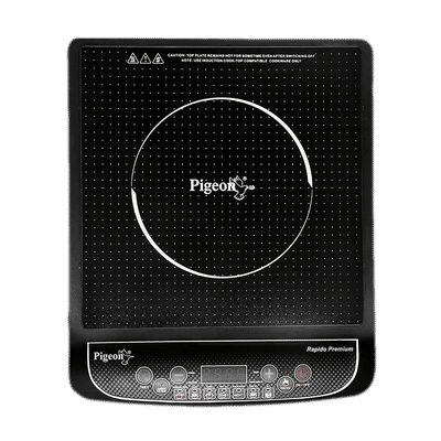Pigeon Rapido Premium 1800W Induction Cooktop with 7 Preset Menus