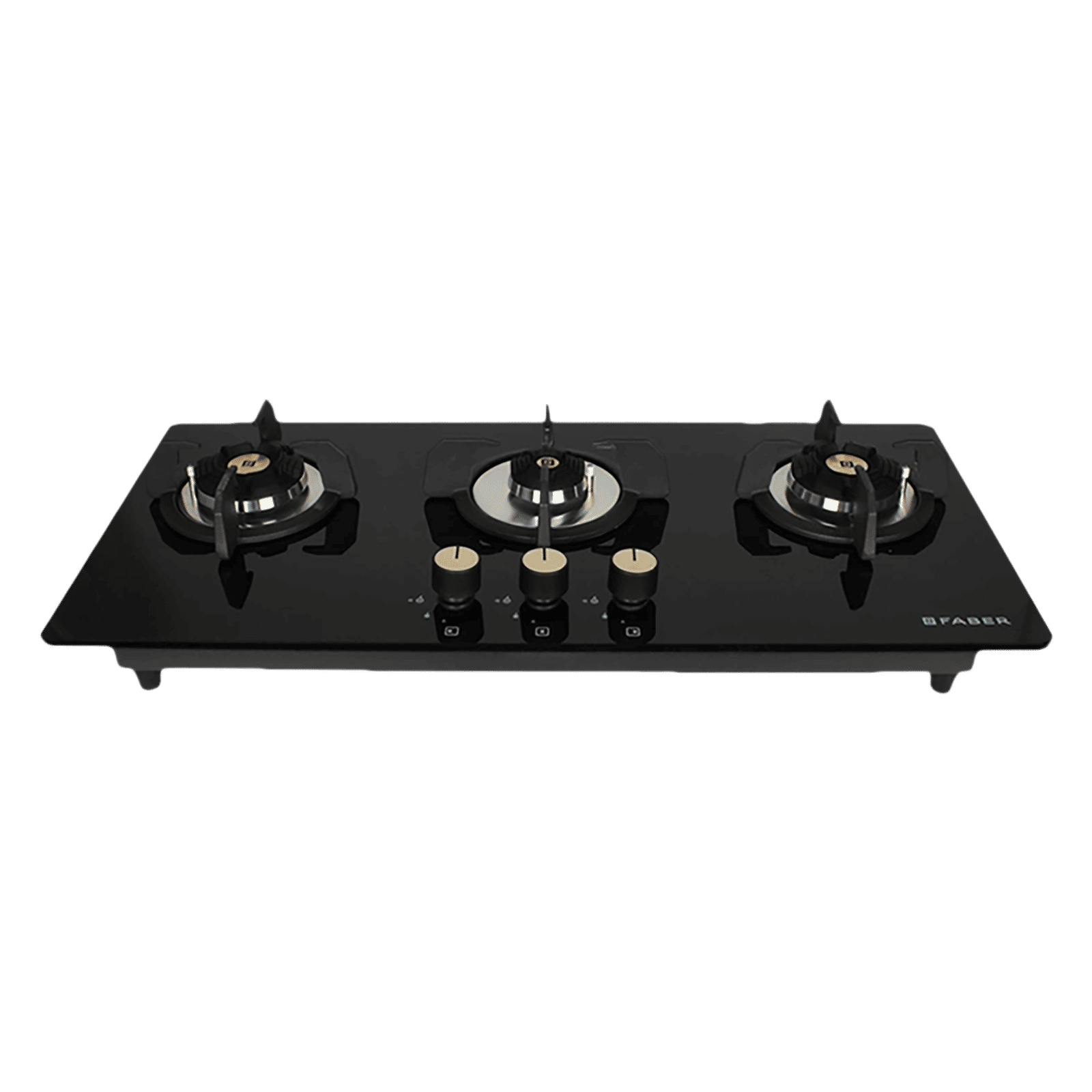 Faber Maxus HT803 CRS BR CI AI Toughened Glass Top 3 Burner Automatic Hob (High Quality Knob, Black) Faber Maxus HT803 CRS BR CI AI Toughened Glass Top 3 Burner Automatic Hob (High Quality Knob, Black)_1