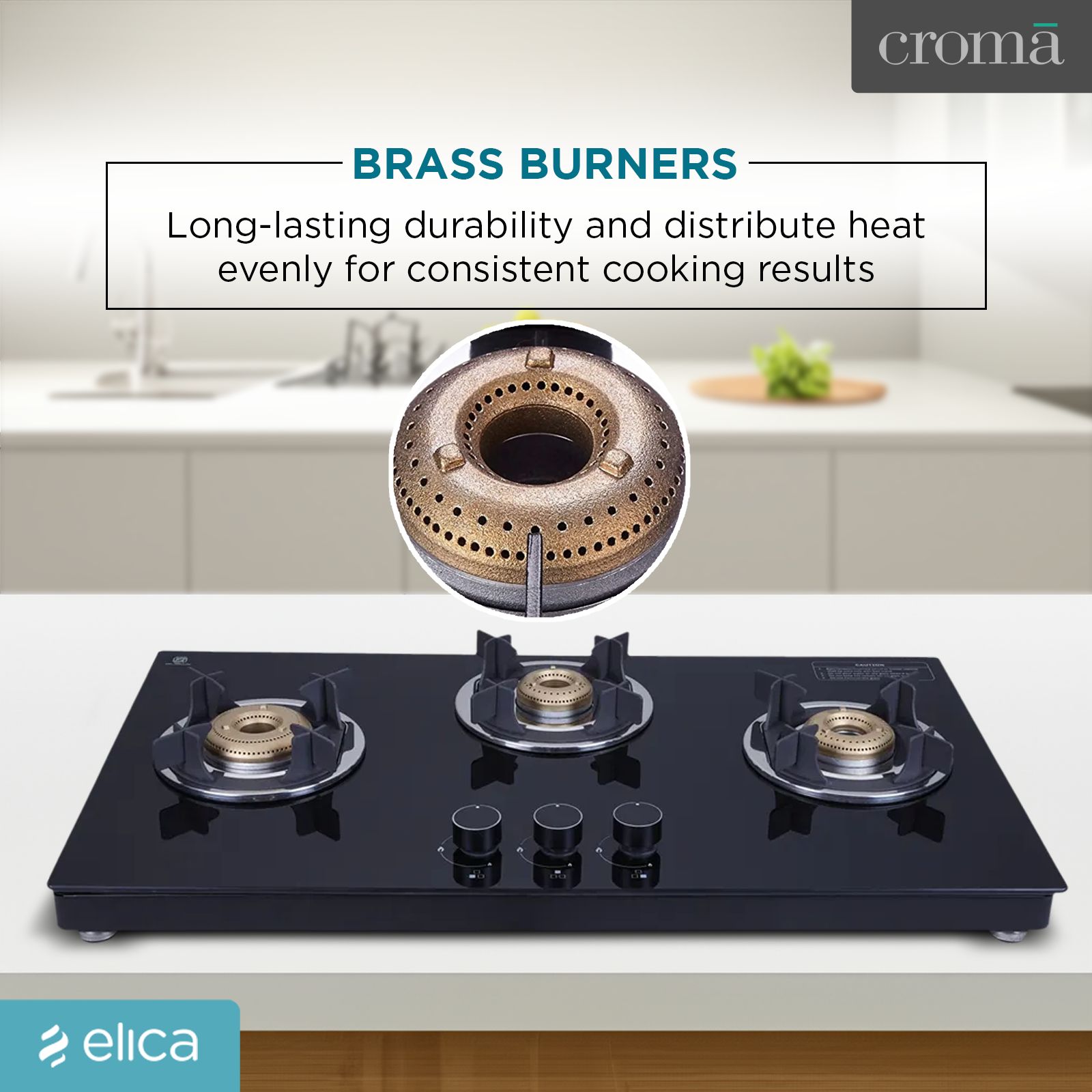 elica 773 CT VETRO (TKN CROWN DT SERIES) Toughened Glass Top 3 Burner Automatic Gas Stove (Ultra Slim Frame, Black) elica 773 CT VETRO (TKN CROWN DT SERIES) Toughened Glass Top 3 Burner Automatic Gas Stove (Ultra Slim Frame, Black)_11