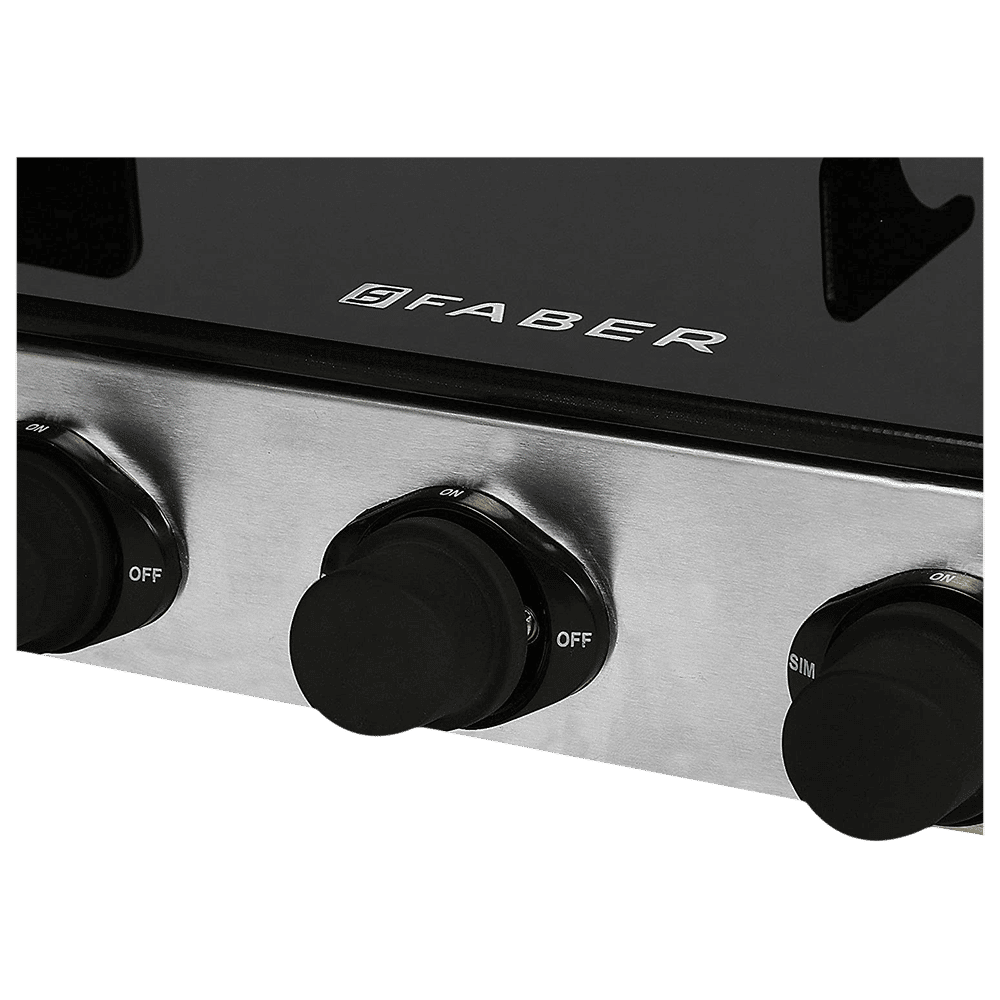 FABER Supreme Plus C 3 Burner Manual Hob (Black) FABER Supreme Plus C 3 Burner Manual Hob (Black)_5