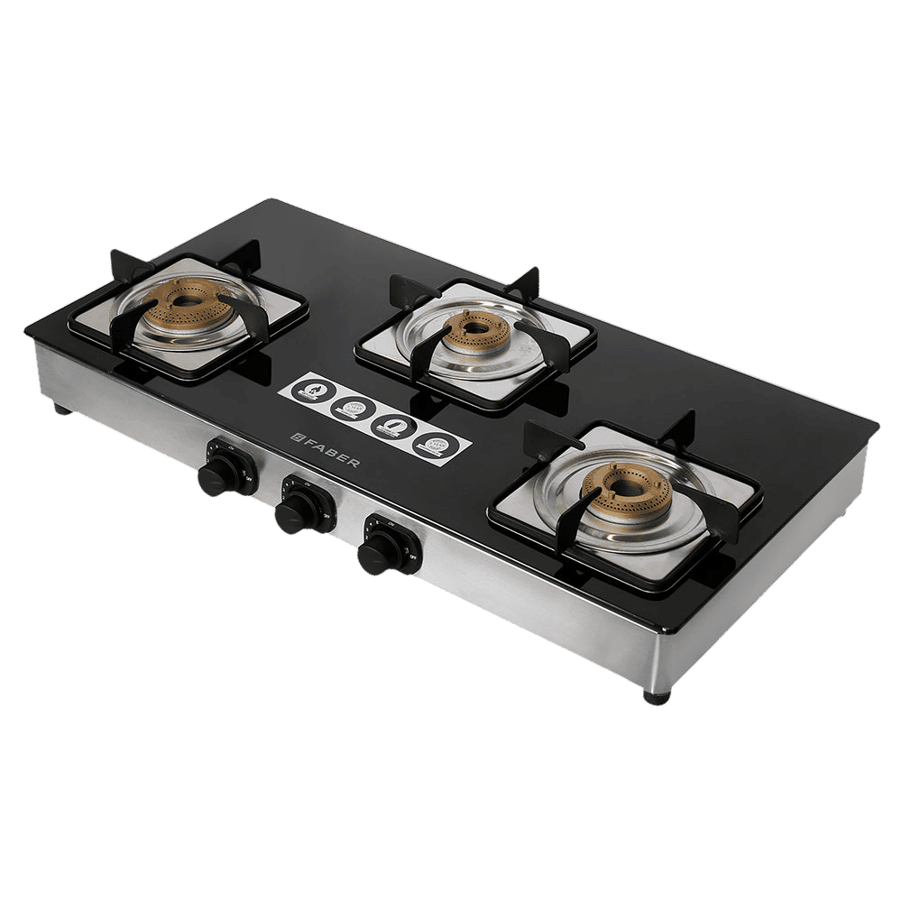 FABER Supreme Plus C 3 Burner Manual Hob (Black) FABER Supreme Plus C 3 Burner Manual Hob (Black)_7
