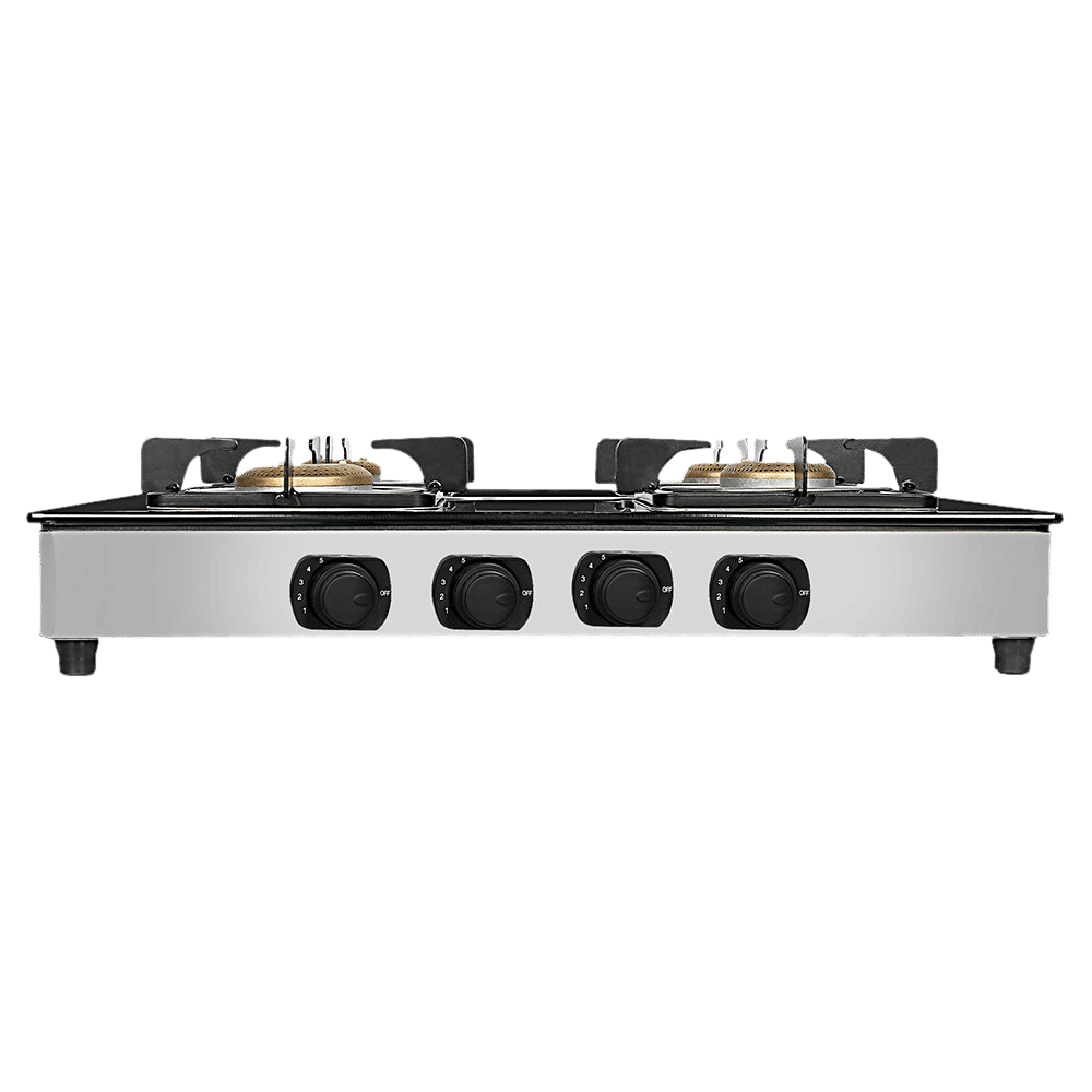 FABER Supreme Plus C 4BB AI 4 Burner Manual Hob (Euro Coating Square Pan Support, Black) FABER Supreme Plus C 4BB AI 4 Burner Manual Hob (Euro Coating Square Pan Support, Black)_14