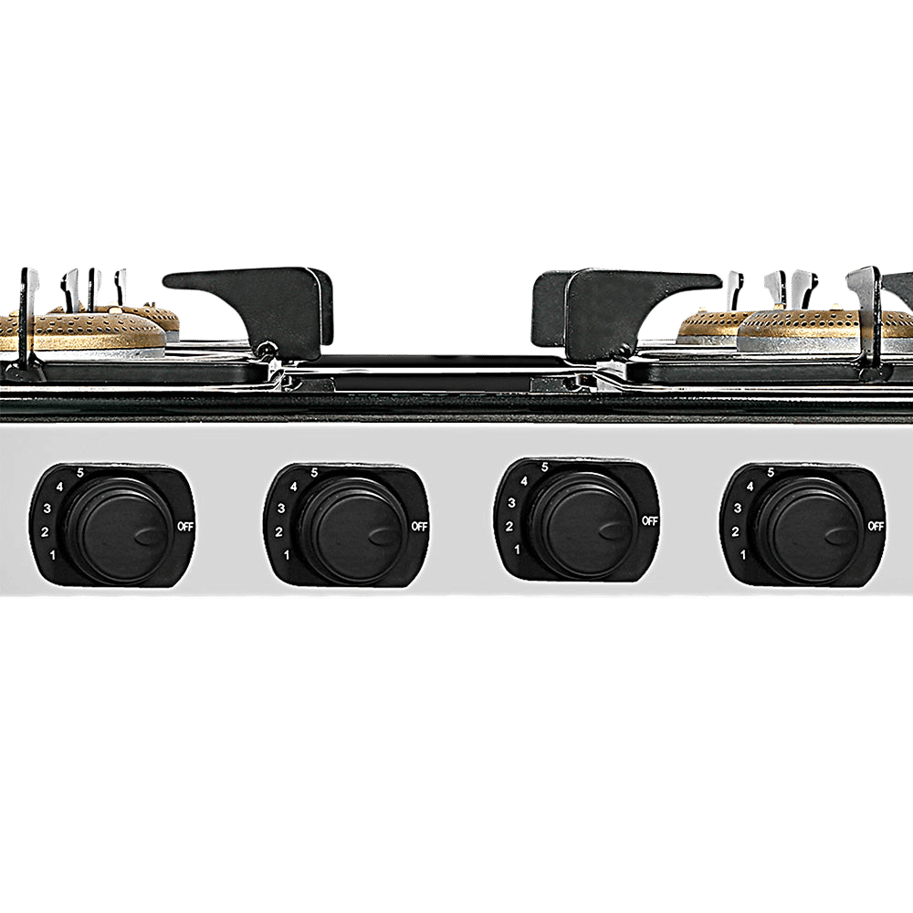 FABER Supreme Plus C 4BB AI 4 Burner Manual Hob (Euro Coating Square Pan Support, Black) FABER Supreme Plus C 4BB AI 4 Burner Manual Hob (Euro Coating Square Pan Support, Black)_5