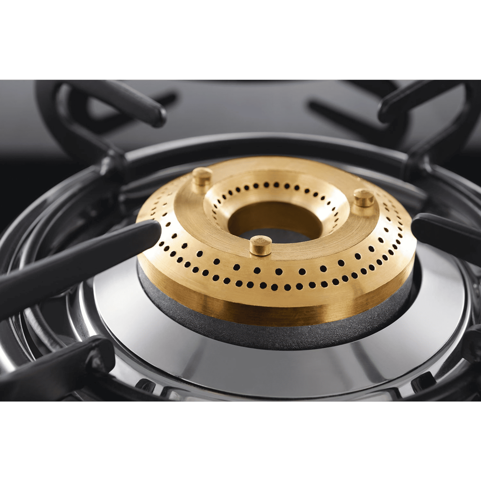USHA Ebony GS2001 Toughened Glass Top 2 Burner Manual Gas Stove (Slim Line Design, Black) USHA Ebony GS2001 Toughened Glass Top 2 Burner Manual Gas Stove (Slim Line Design, Black)_8