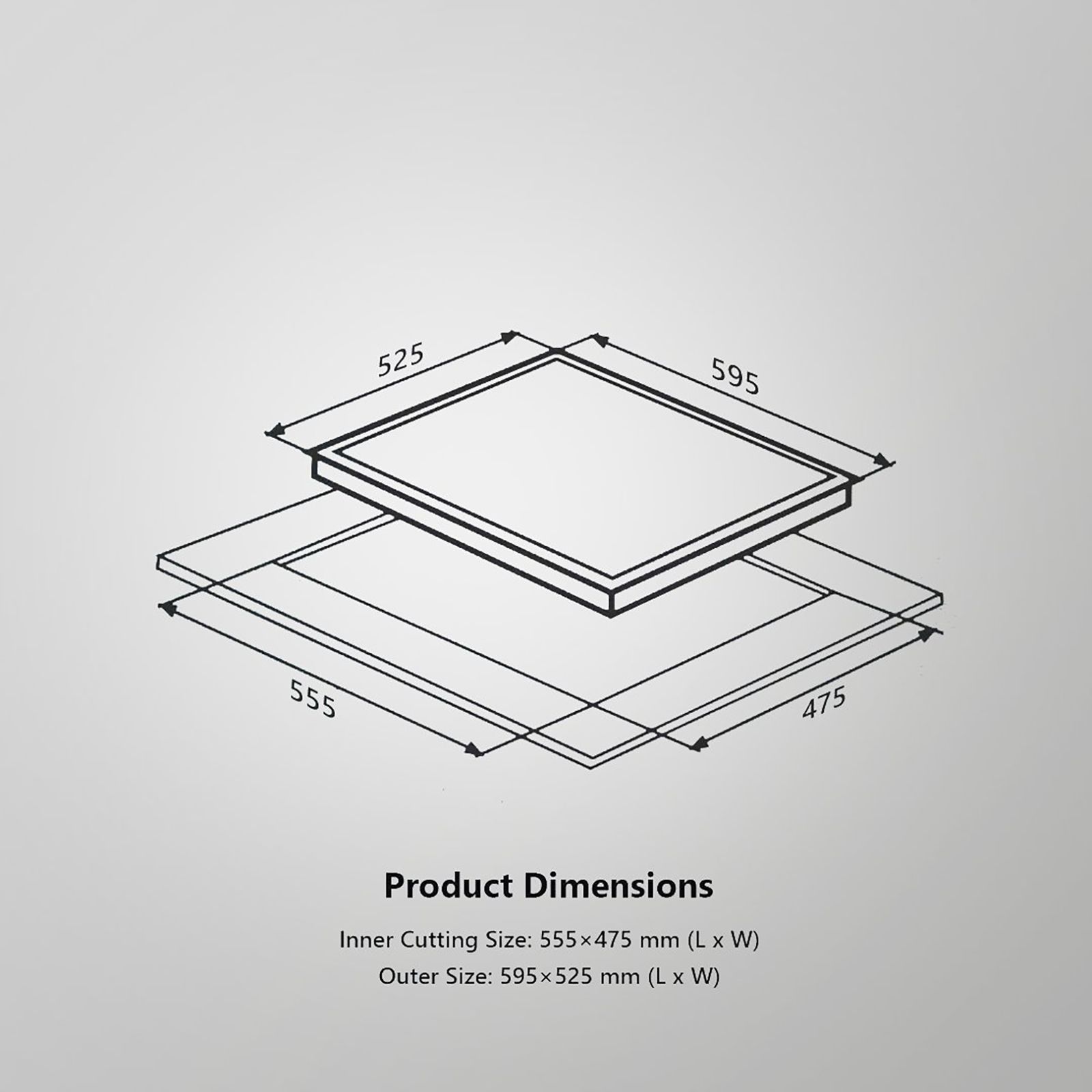 KAFF HBR 603 B Tempered Glass Top 3 Burner Automatic Electric Hob (Matte Enamelled Pan Support, Black) KAFF HBR 603 B Tempered Glass Top 3 Burner Automatic Electric Hob (Matte Enamelled Pan Support, Black)_13