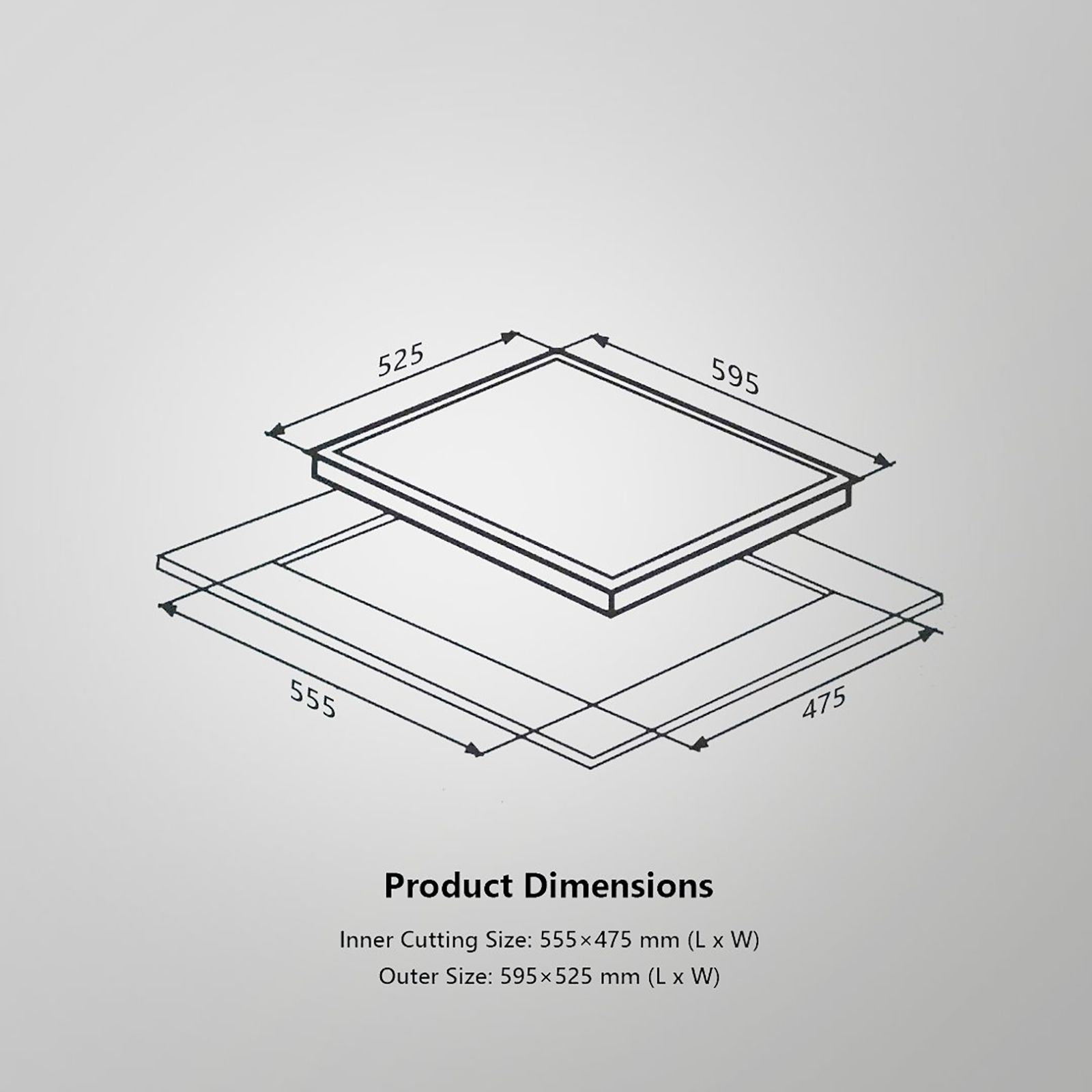 KAFF HBR 604 A Tempered Glass Top 4 Burner Automatic Electric Hob (Matte Enamelled Pan Support, Black) KAFF HBR 604 A Tempered Glass Top 4 Burner Automatic Electric Hob (Matte Enamelled Pan Support, Black)_19
