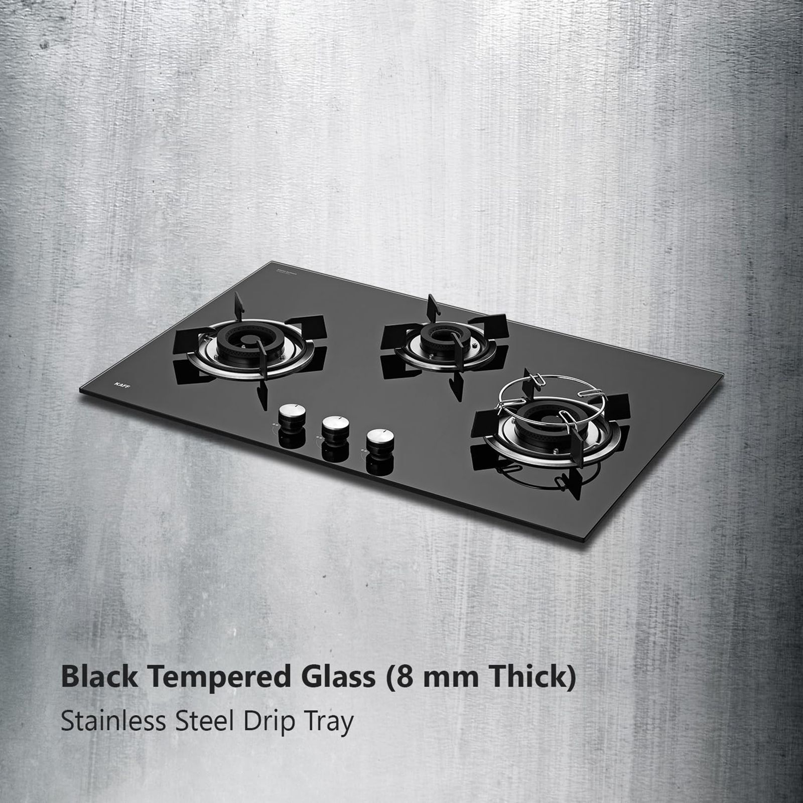 KAFF HBR 783 B Tempered Glass Top 3 Burner Automatic Electric Hob (Matte Enamelled Pan Support, Black) KAFF HBR 783 B Tempered Glass Top 3 Burner Automatic Electric Hob (Matte Enamelled Pan Support, Black)_18