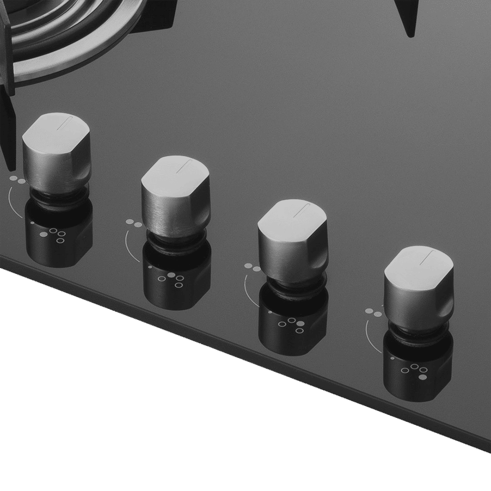 KAFF HBR 783 B Tempered Glass Top 3 Burner Automatic Electric Hob (Matte Enamelled Pan Support, Black) KAFF HBR 783 B Tempered Glass Top 3 Burner Automatic Electric Hob (Matte Enamelled Pan Support, Black)_5