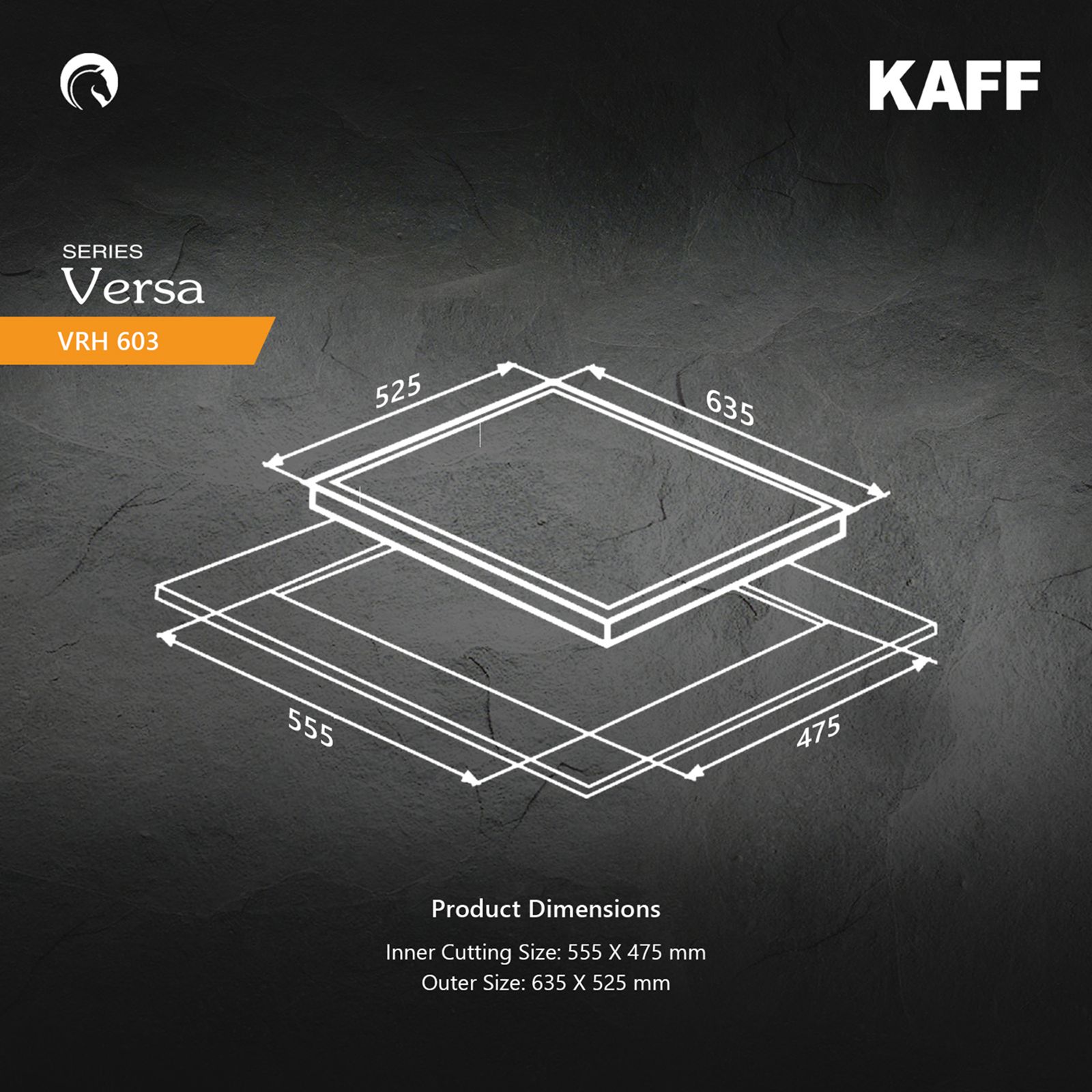 KAFF VRH 603 Tempered Glass Top 3 Burner Automatic Hob (Matte Enamelled Pan Support, Black) KAFF VRH 603 Tempered Glass Top 3 Burner Automatic Hob (Matte Enamelled Pan Support, Black)_10