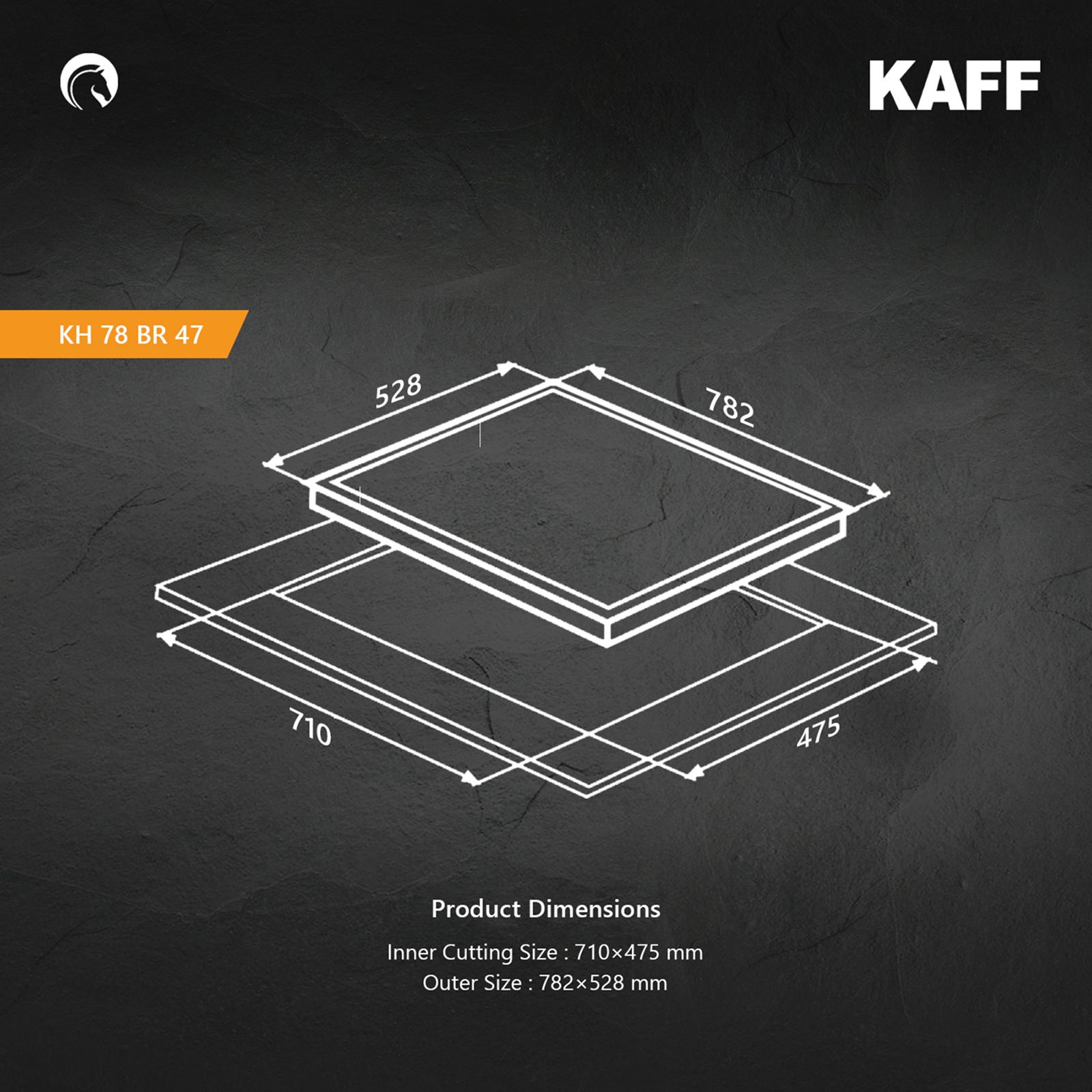 KAFF KH 78 BR 47 Tempered Glass Top 4 Burner Automatic Electric Hob (Heavy Duty Cast Iron Pan Support, Black)_8