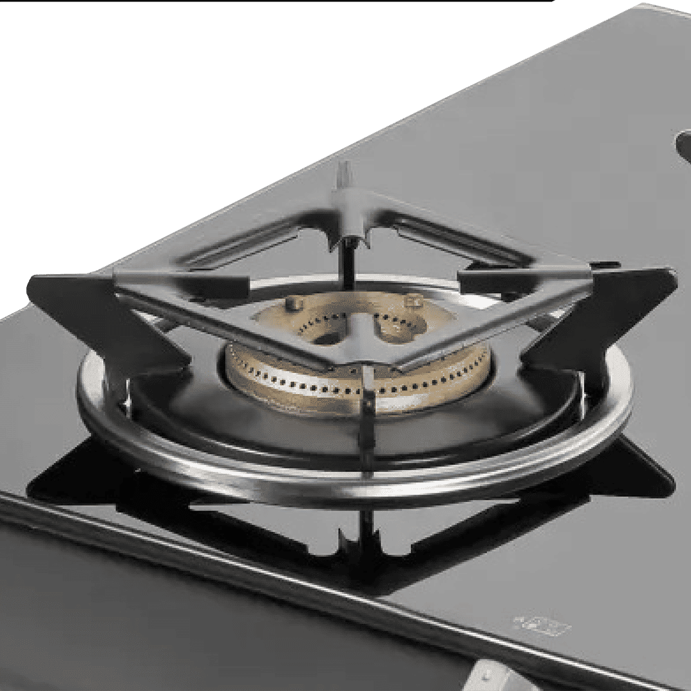 KAFF CTB694BAI Toughened Glass Top 4 Burner Automatic Gas Stove (Heavy Duty Pan Support, Black) KAFF CTB694BAI Toughened Glass Top 4 Burner Automatic Gas Stove (Heavy Duty Pan Support, Black)_4