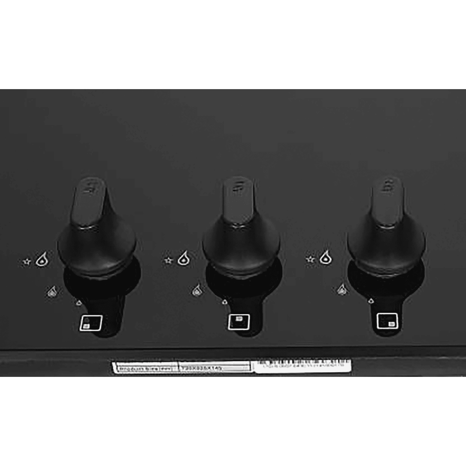 Faber Ultima HT723 CRS BR CI AI Toughened Glass Top 3 Burner Automatic Electric Hob (Premium Quality Knob, Black) Faber Ultima HT723 CRS BR CI AI Toughened Glass Top 3 Burner Automatic Electric Hob (Premium Quality Knob, Black)_5
