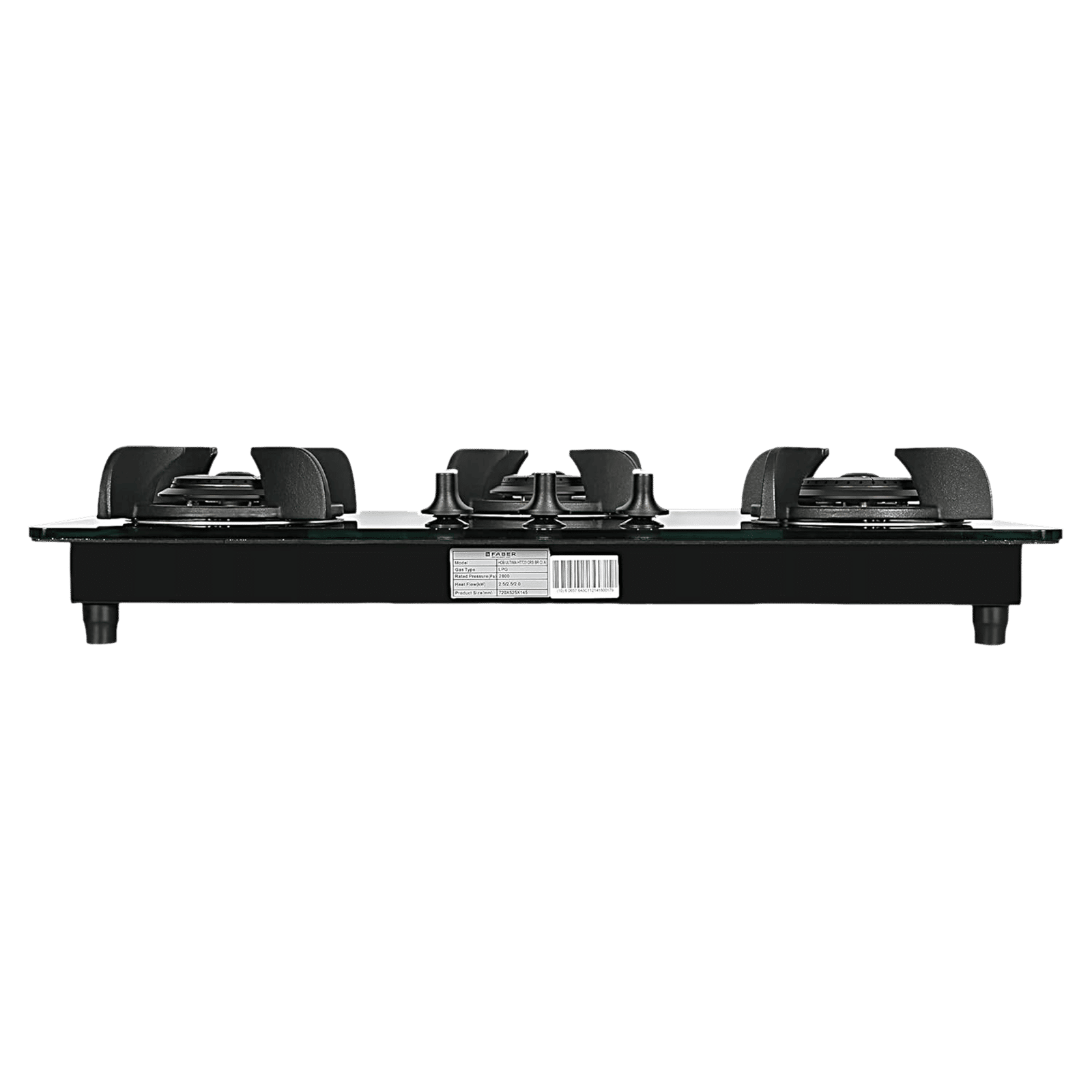 Faber Ultima HT723 CRS BR CI AI Toughened Glass Top 3 Burner Automatic Electric Hob (Premium Quality Knob, Black) Faber Ultima HT723 CRS BR CI AI Toughened Glass Top 3 Burner Automatic Electric Hob (Premium Quality Knob, Black)_9
