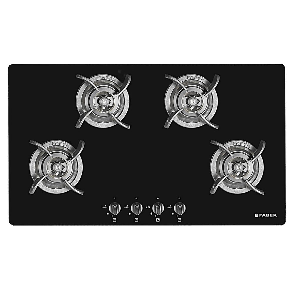Faber Ultima Plus HT904 CRS BR CI AI Toughened Glass Top 4 Burner Automatic Electric Hob (Premium Quality Knob, Black) Faber Ultima Plus HT904 CRS BR CI AI Toughened Glass Top 4 Burner Automatic Electric Hob (Premium Quality Knob, Black)_6