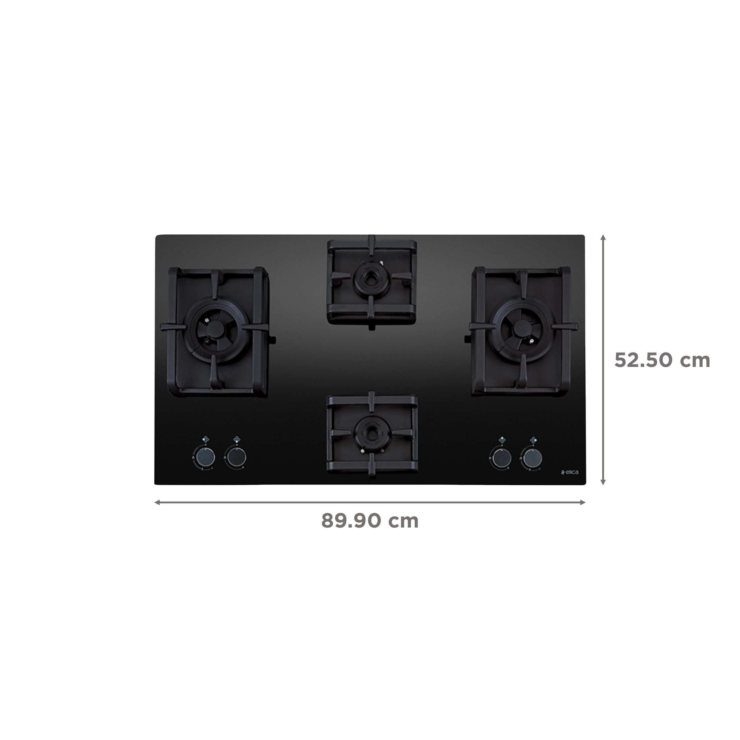 Elica PRO MAX FB MFC 4B 91 DX Glass Top 4 Burner Automatic Electric Hob (Sturdy & Durable, Black) Elica PRO MAX FB MFC 4B 91 DX Glass Top 4 Burner Automatic Electric Hob (Sturdy & Durable, Black)_2